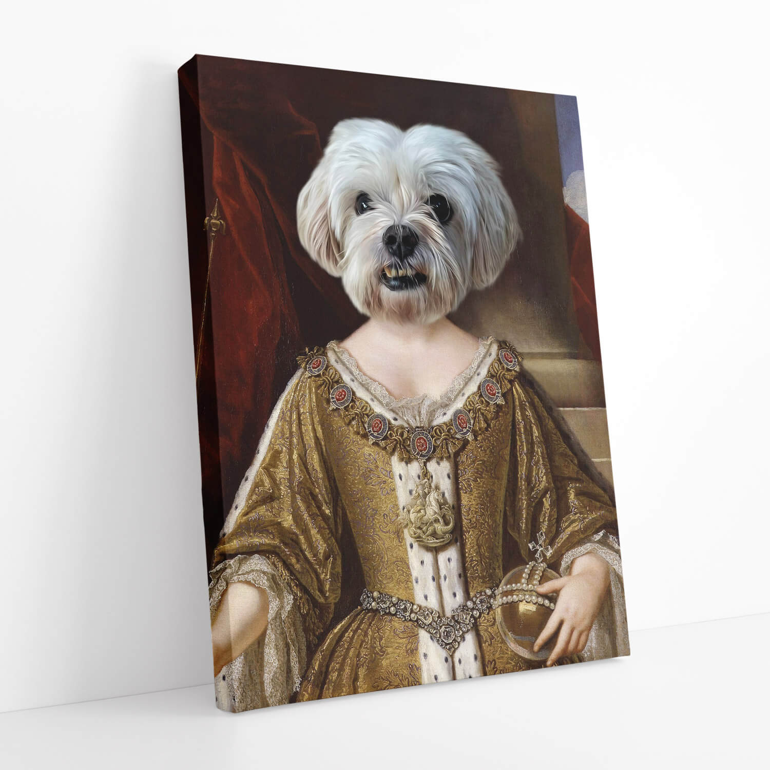 Royal Highness Dog Portrait