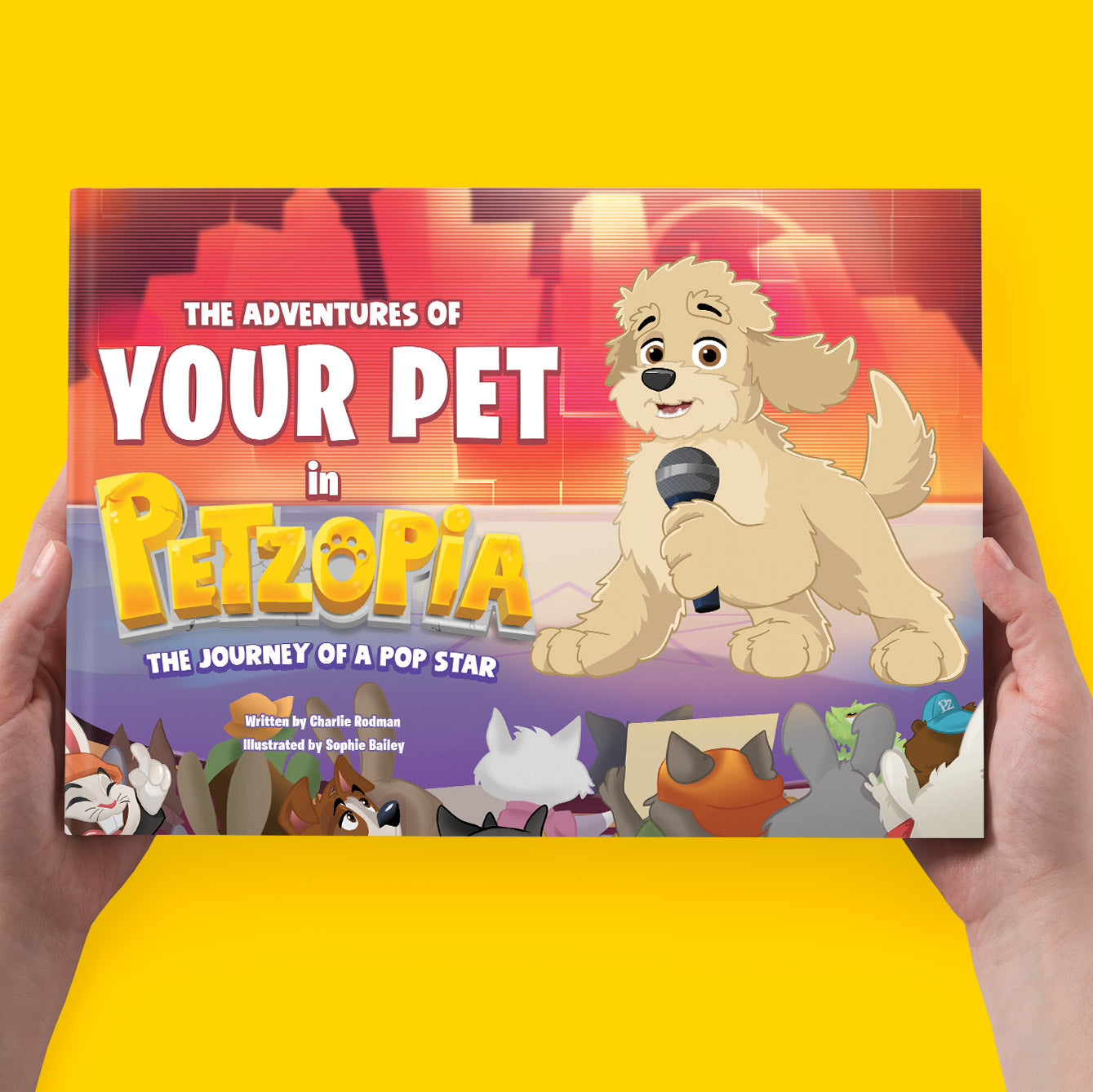personalized pet story book
