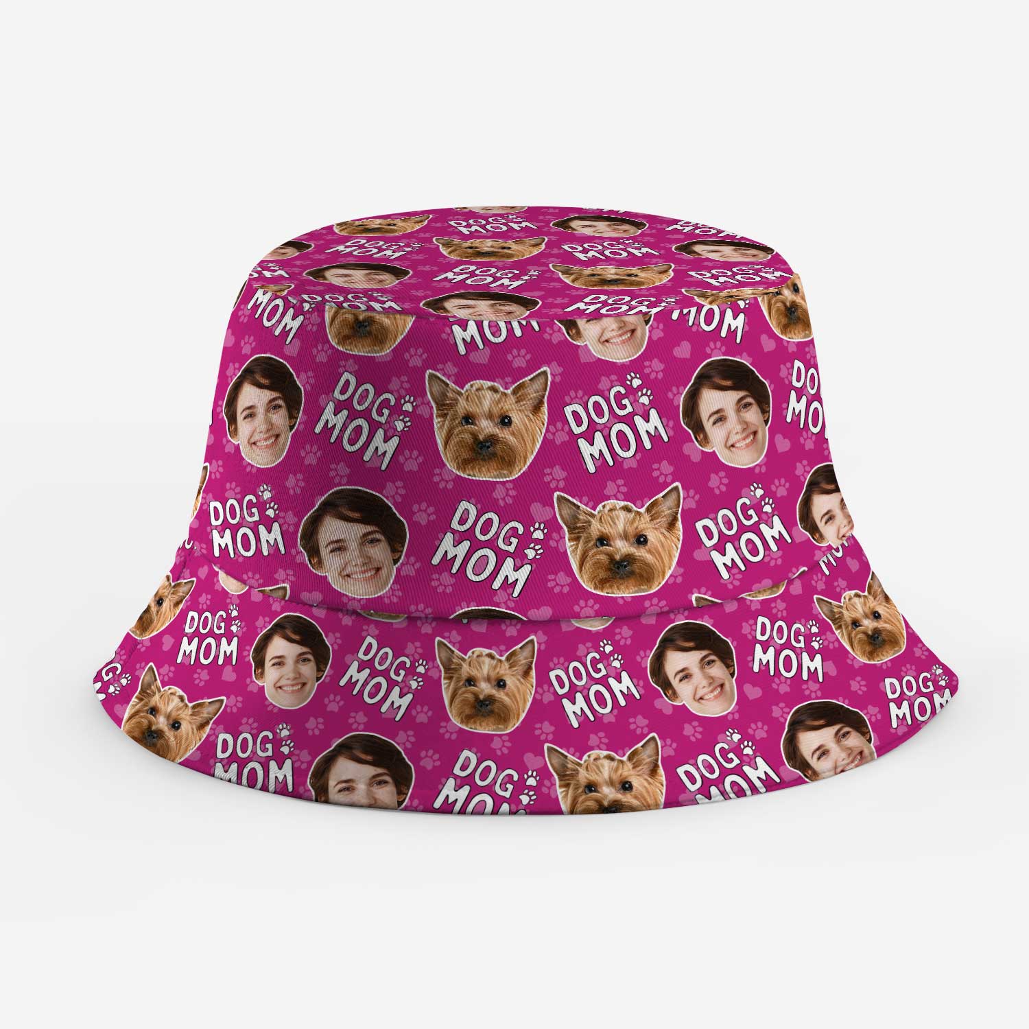 Dog Mom Custom Bucket Hat