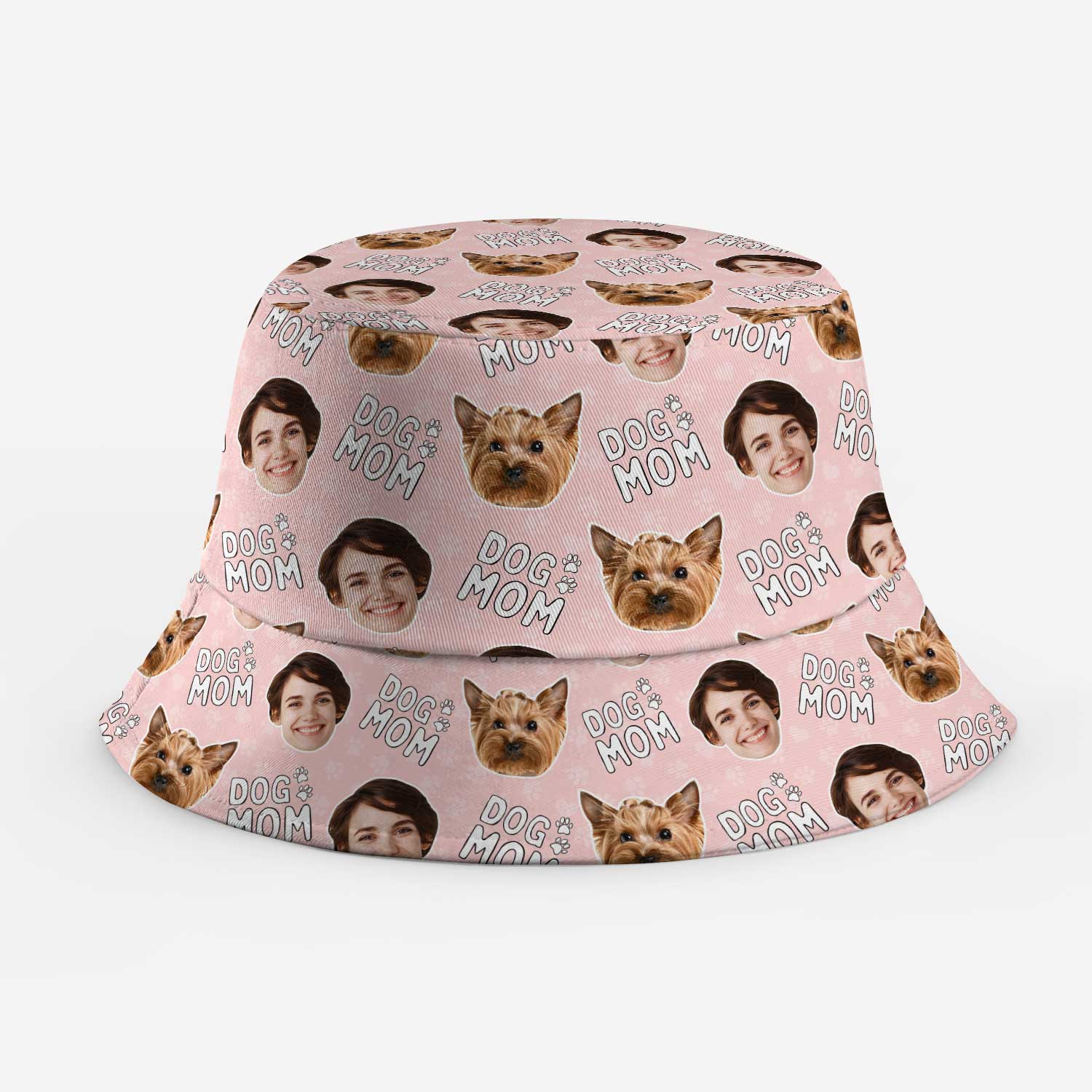 Dog Mom Custom Bucket Hat