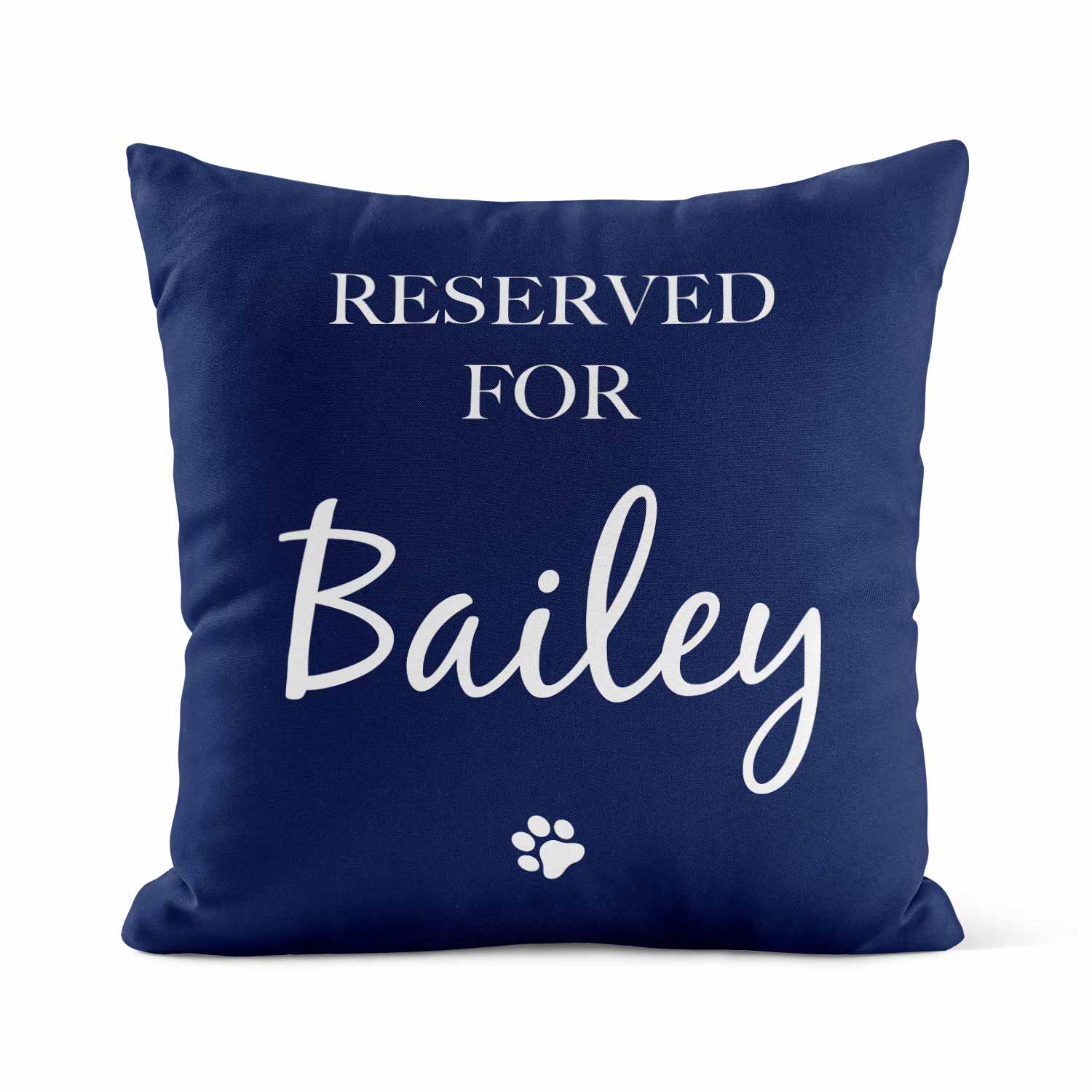 Reserved For (Dogs Name) Custom Cushion