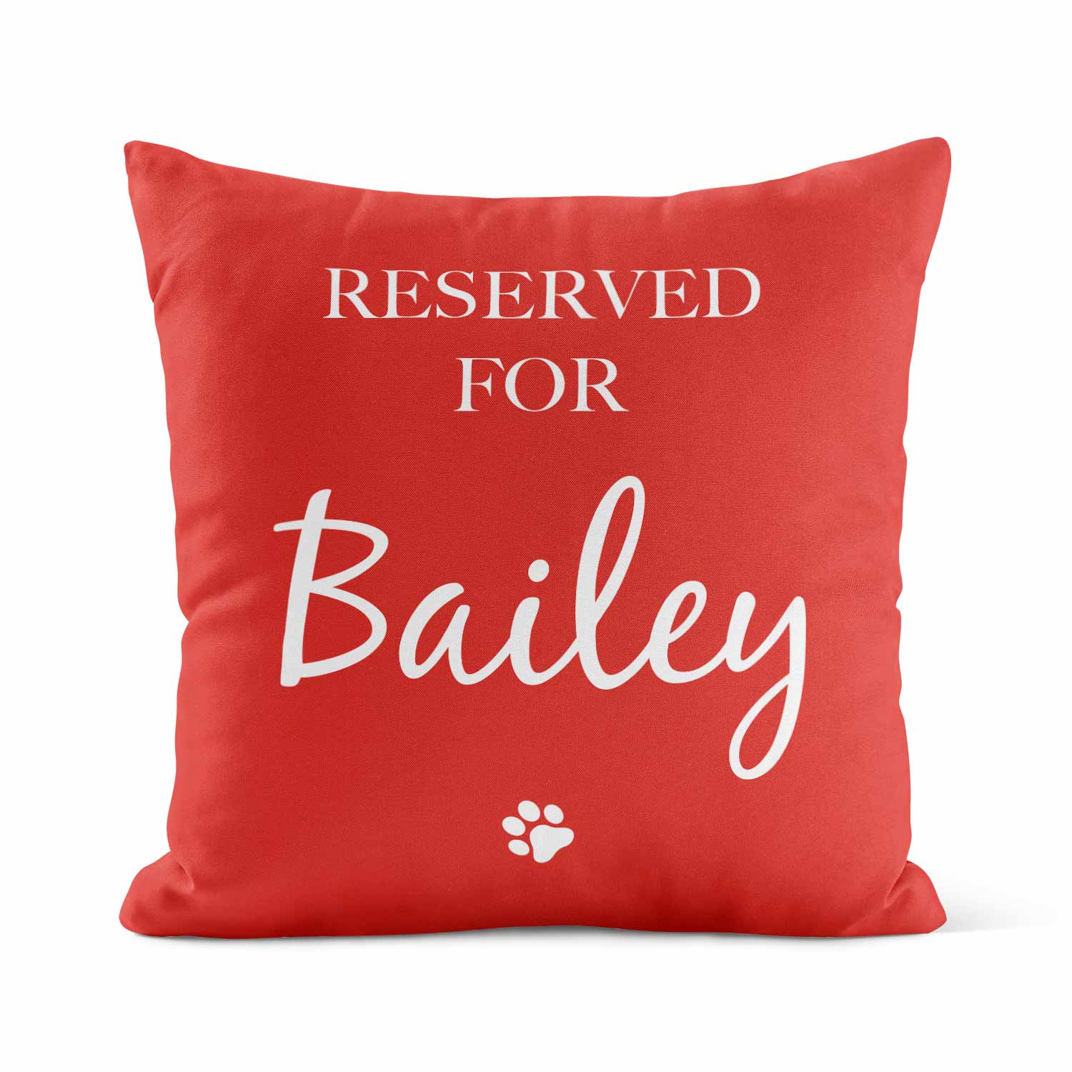 Reserved For (Dogs Name) Custom Cushion