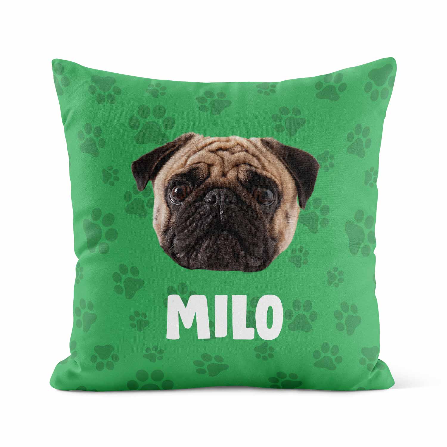Your Dog Name & Face Custom Cushion