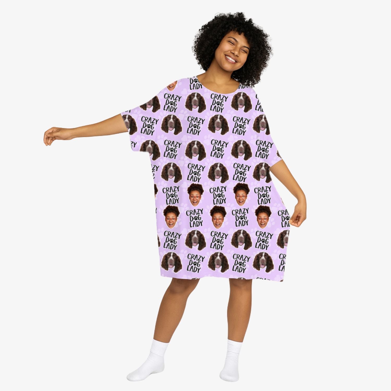 Crazy Dog Lady Sleep Tee