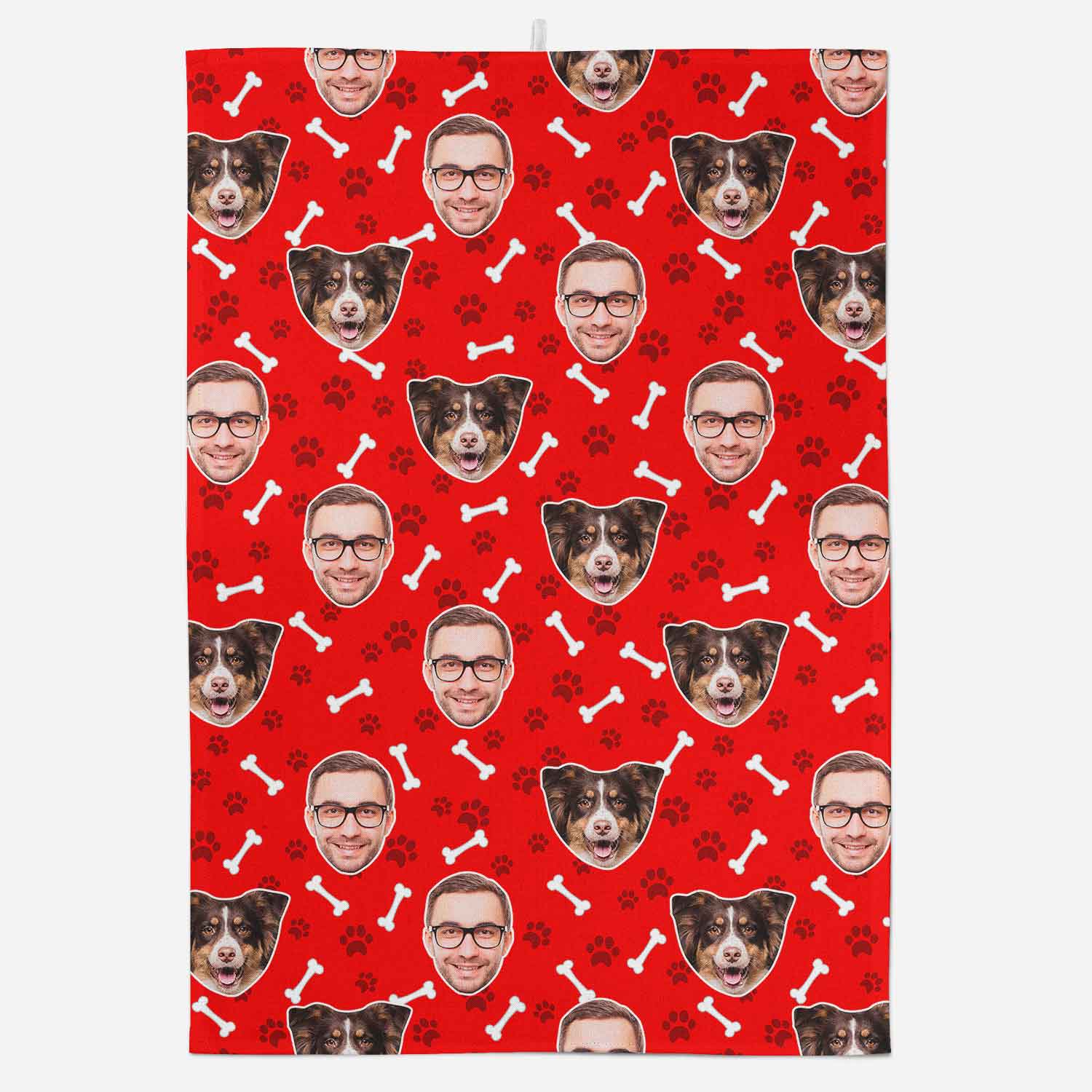 Your Dog & You Personalized Dish Towel