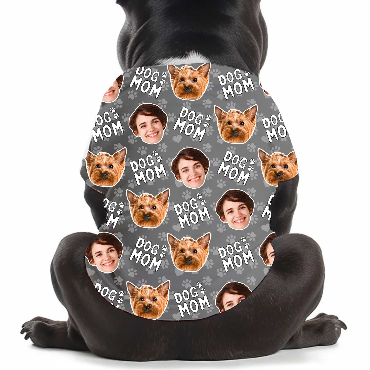 Dog Mom Personalized Dog T Shirt