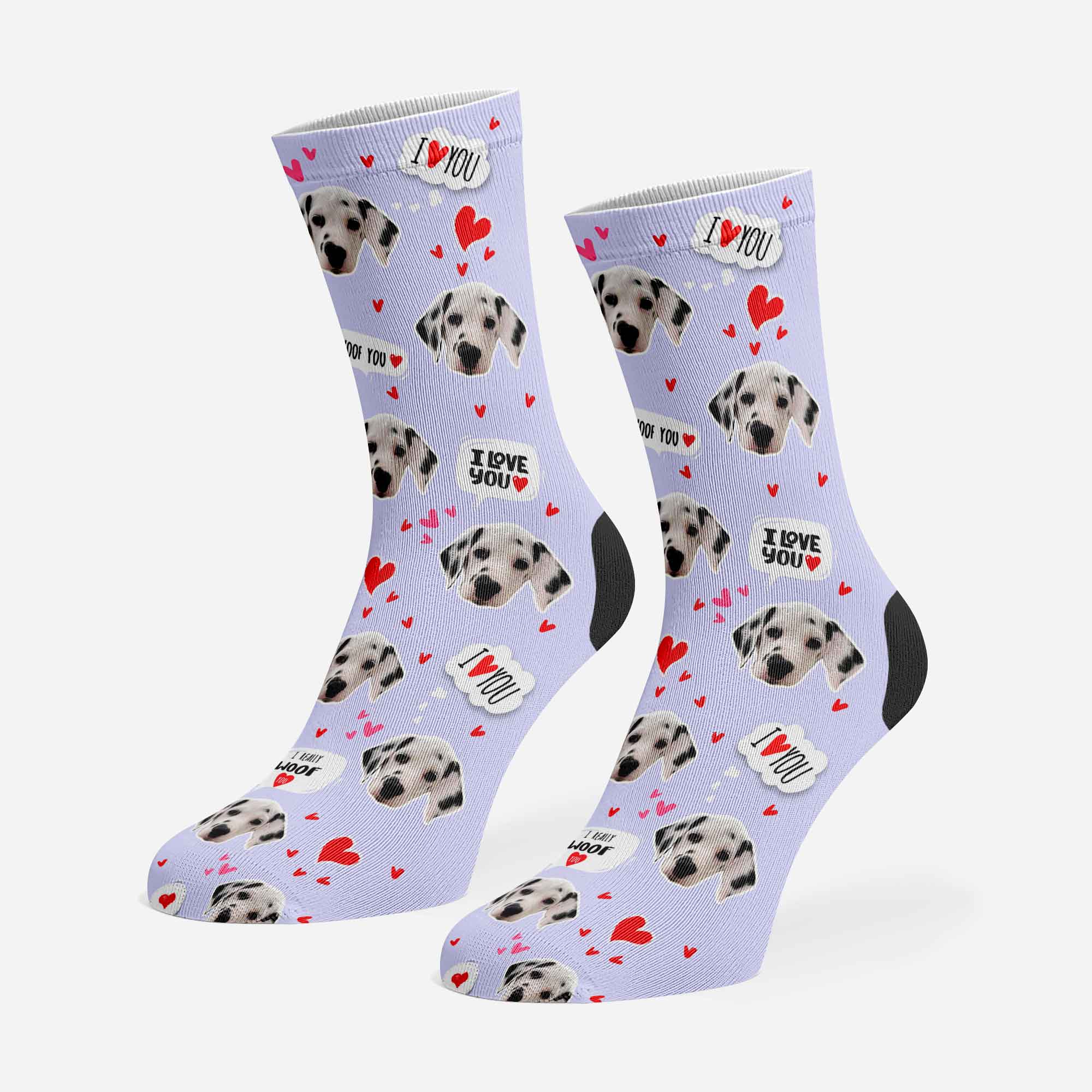 I Woof You Socks