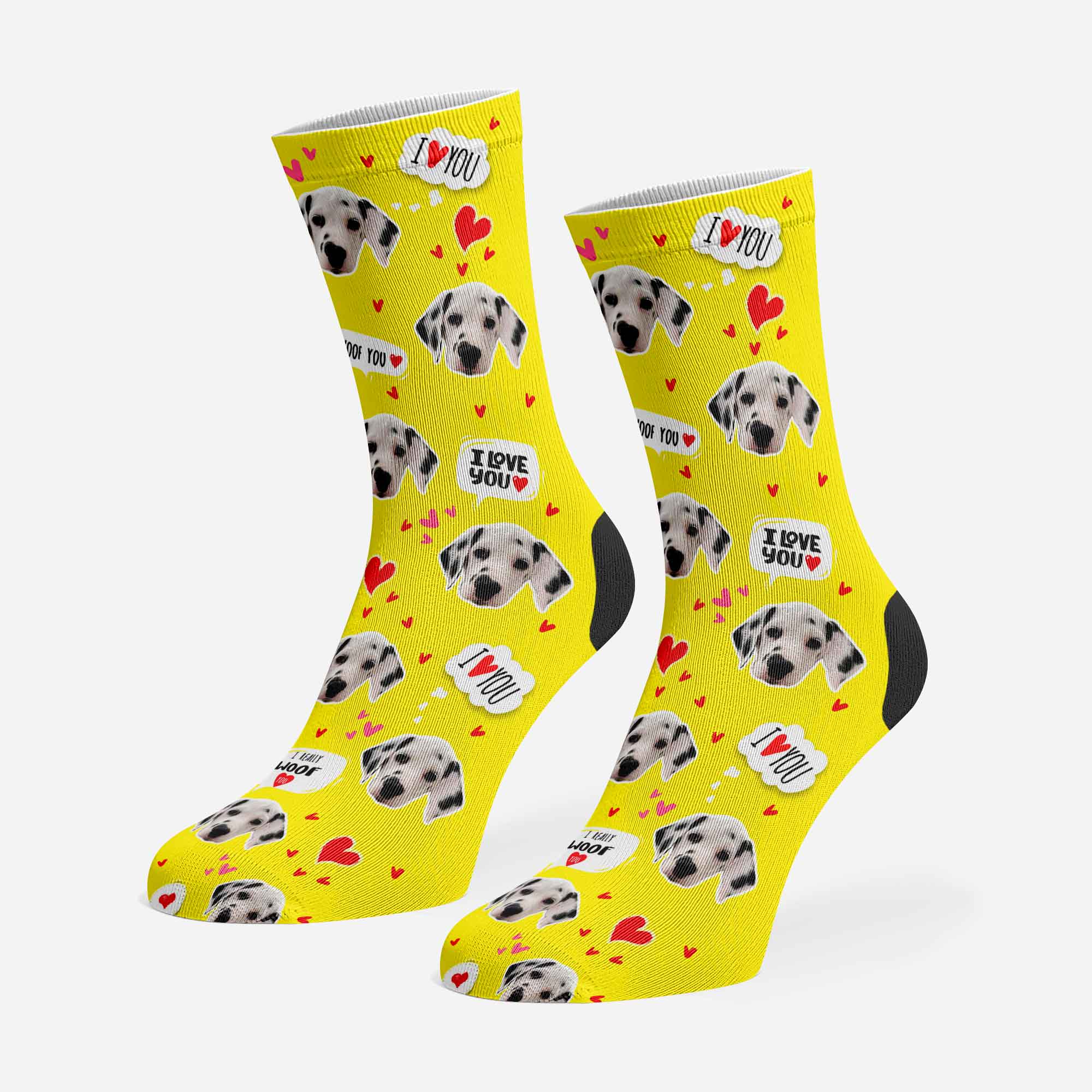 I Woof You Socks