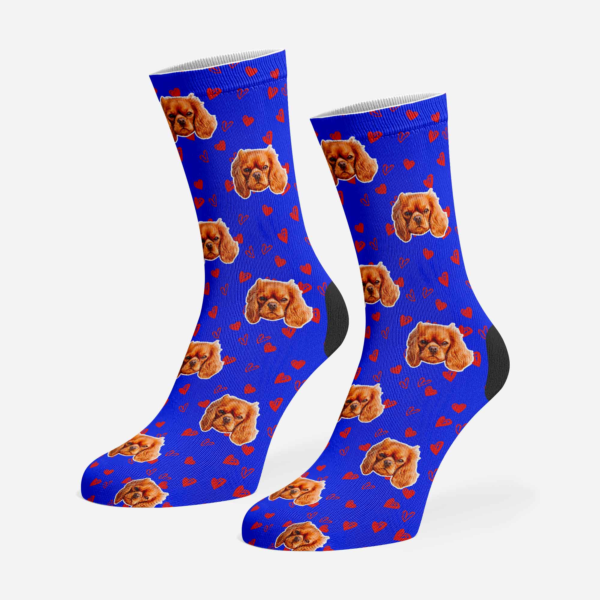 Your Dog Love Heart Socks