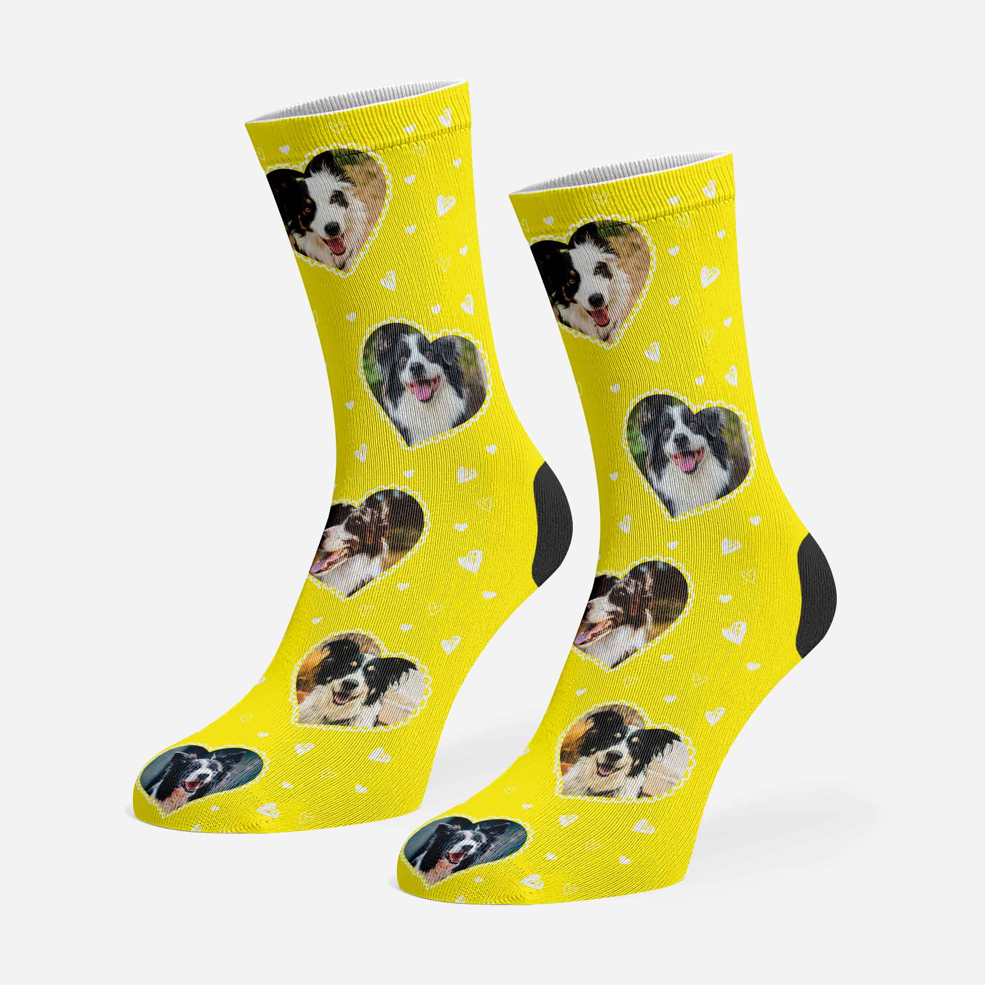 Love Pattern Doodle Socks