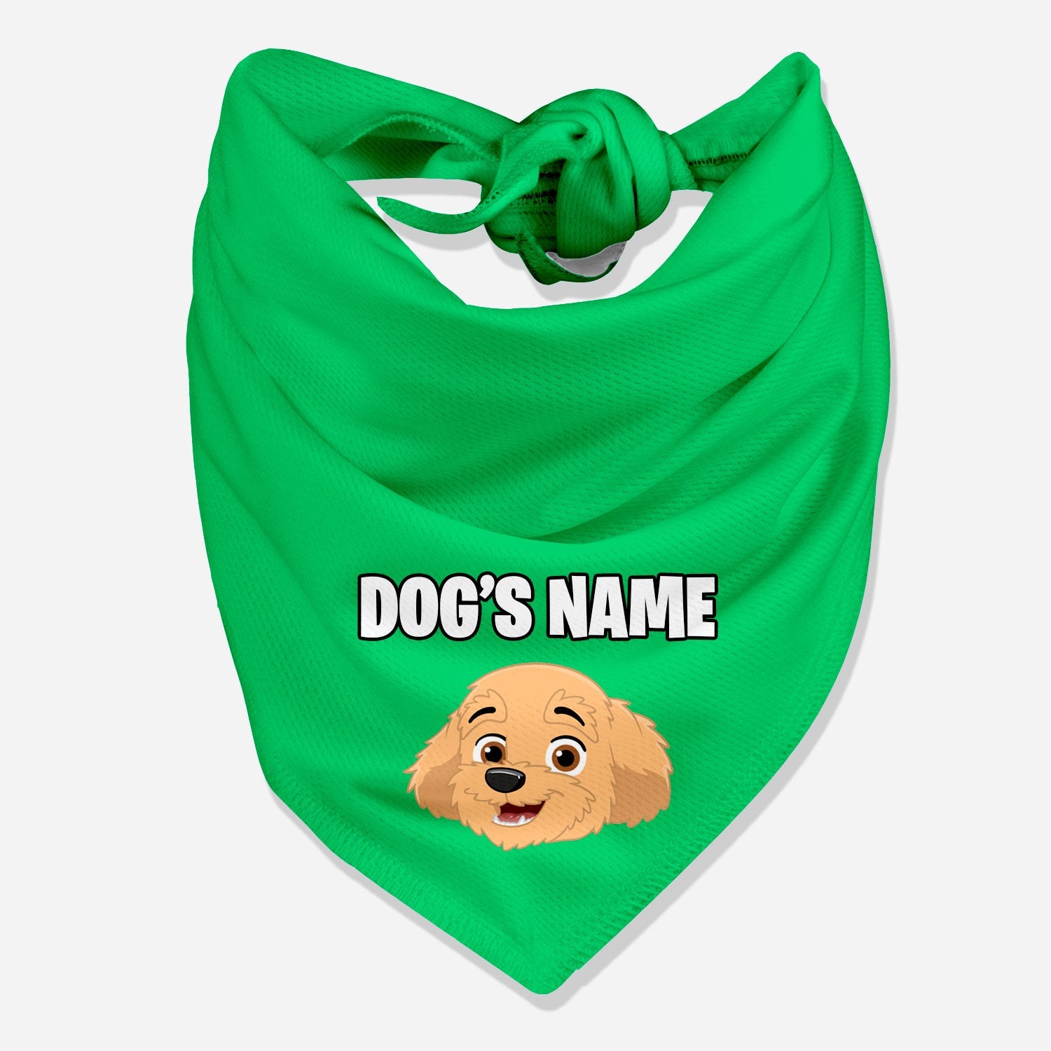 Your Dog Cartoon Personalized Bandana