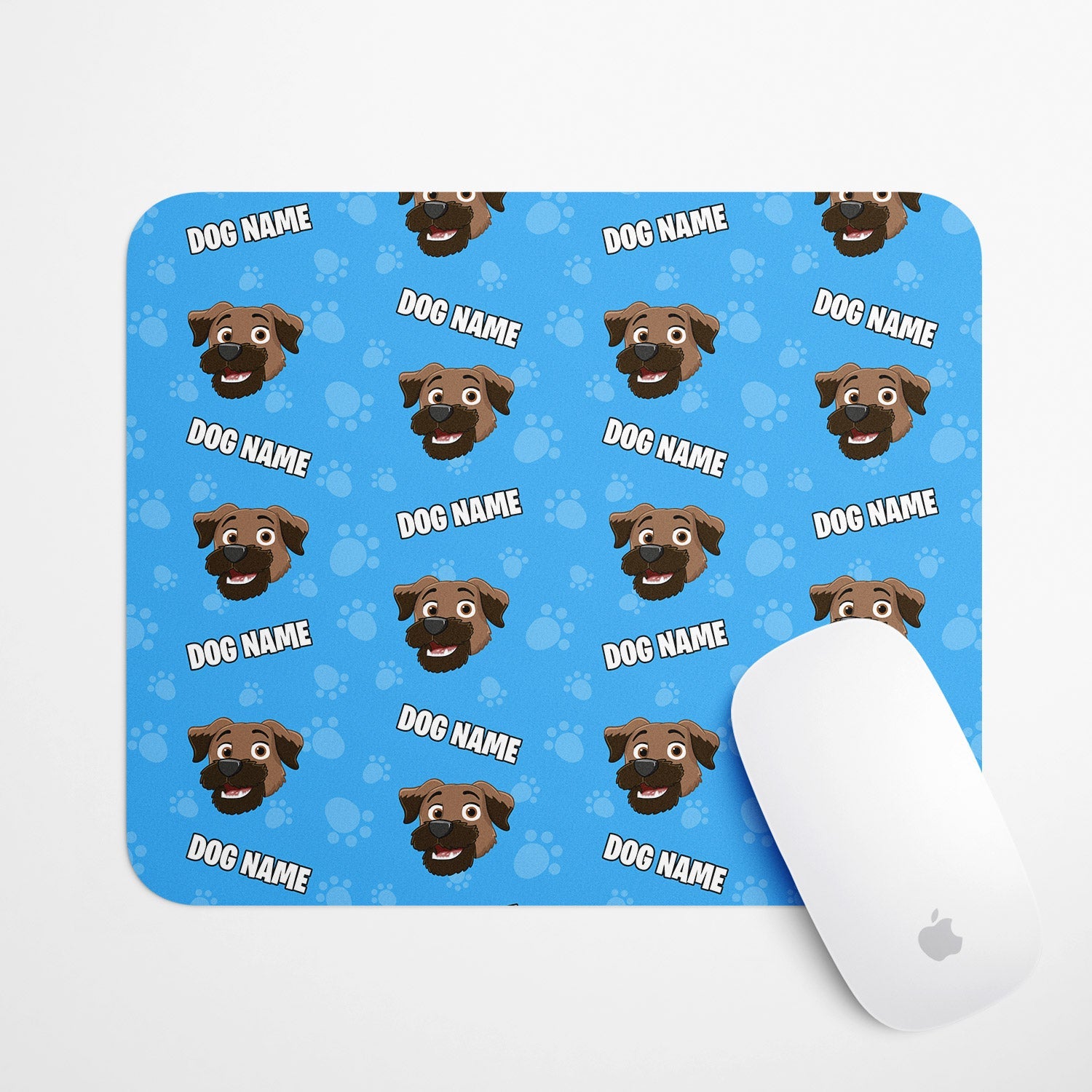 Your Cartoon Dog Personalized Mouse Pad