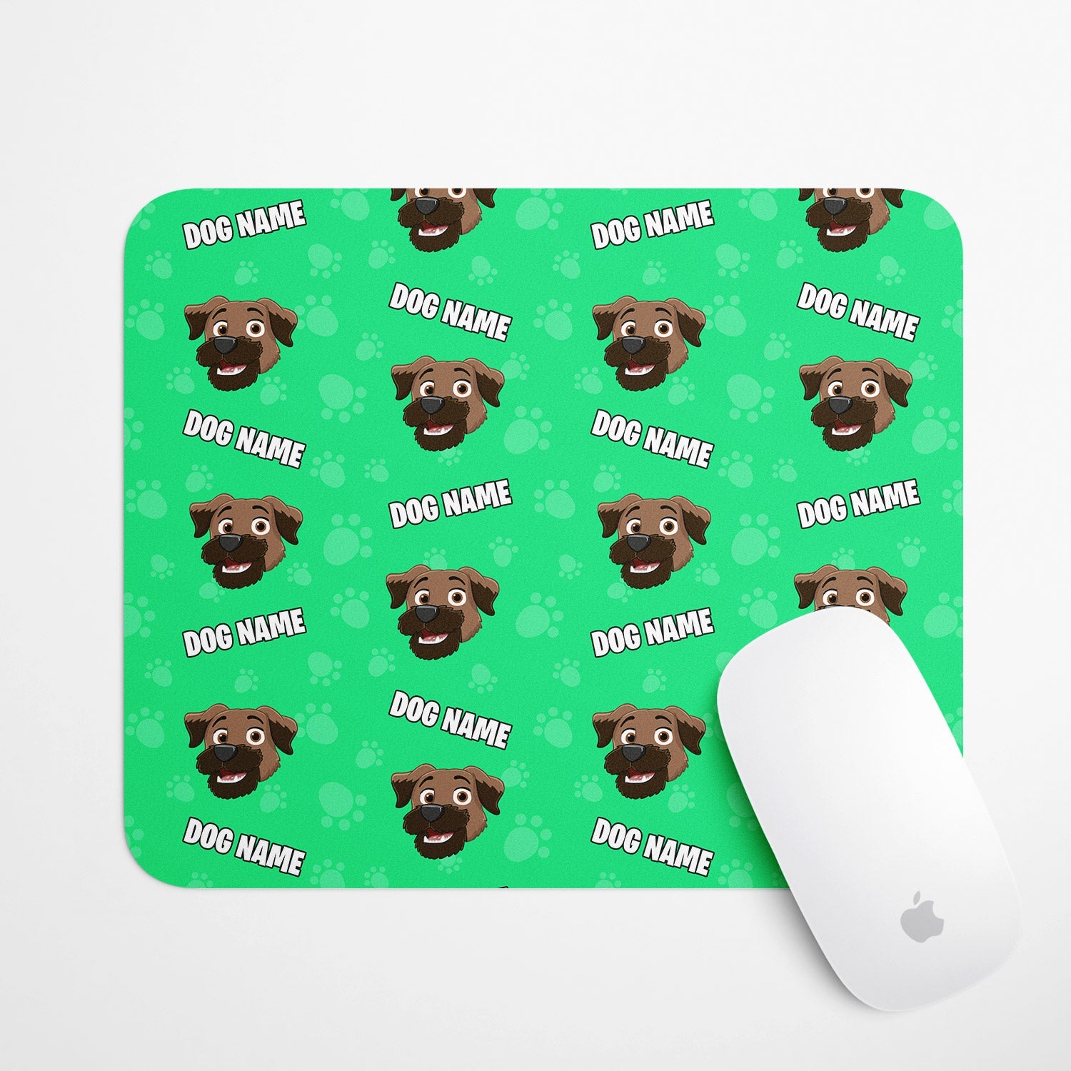 Your Cartoon Dog Personalized Mouse Pad