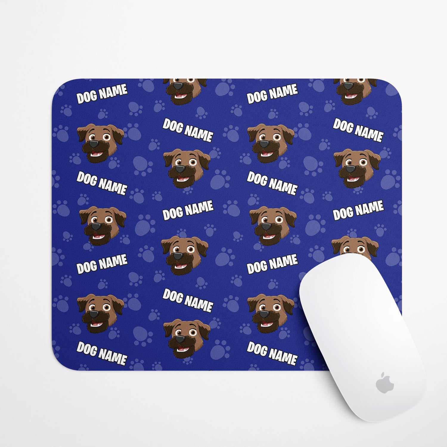 Your Cartoon Dog Personalized Mouse Pad