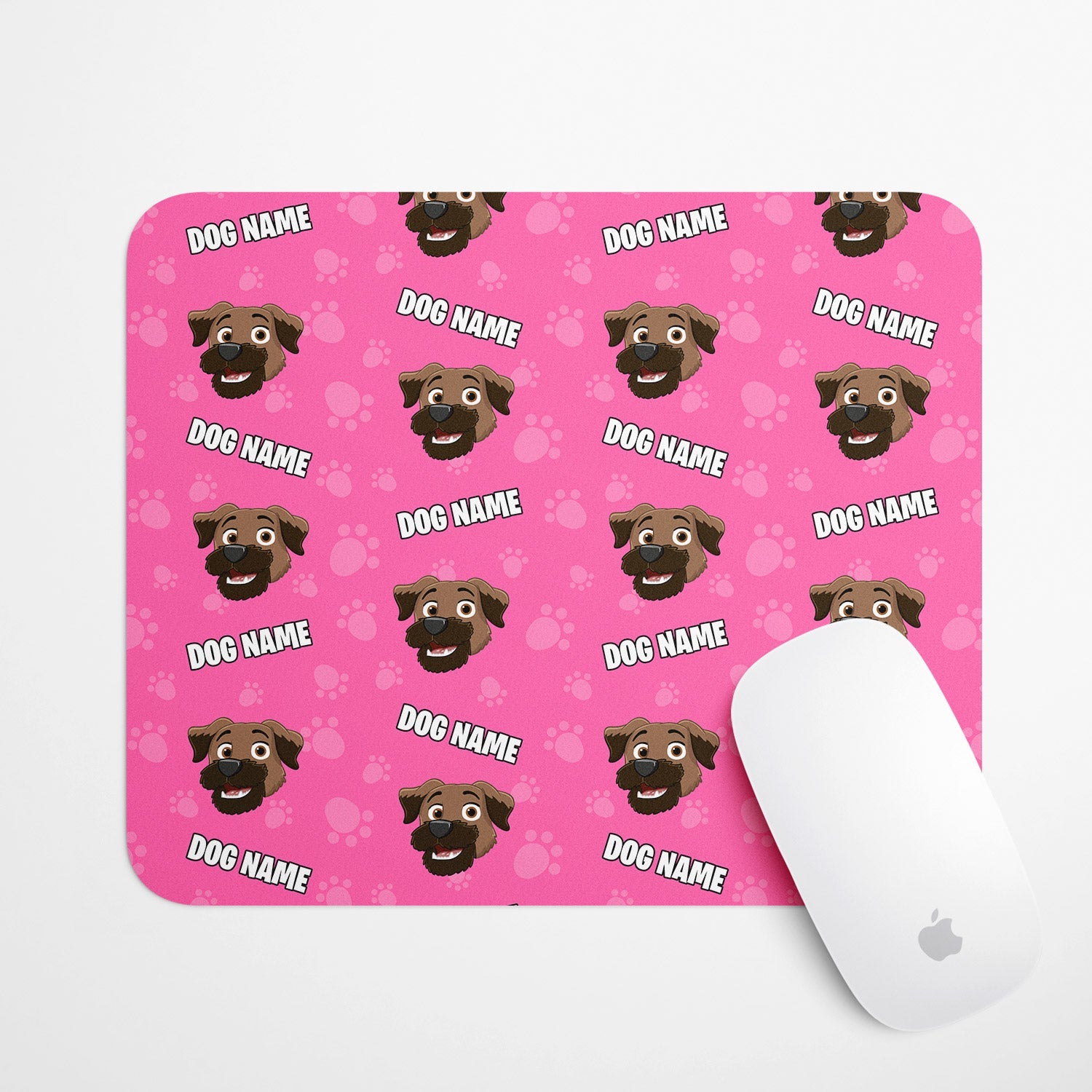 Your Cartoon Dog Personalized Mouse Pad