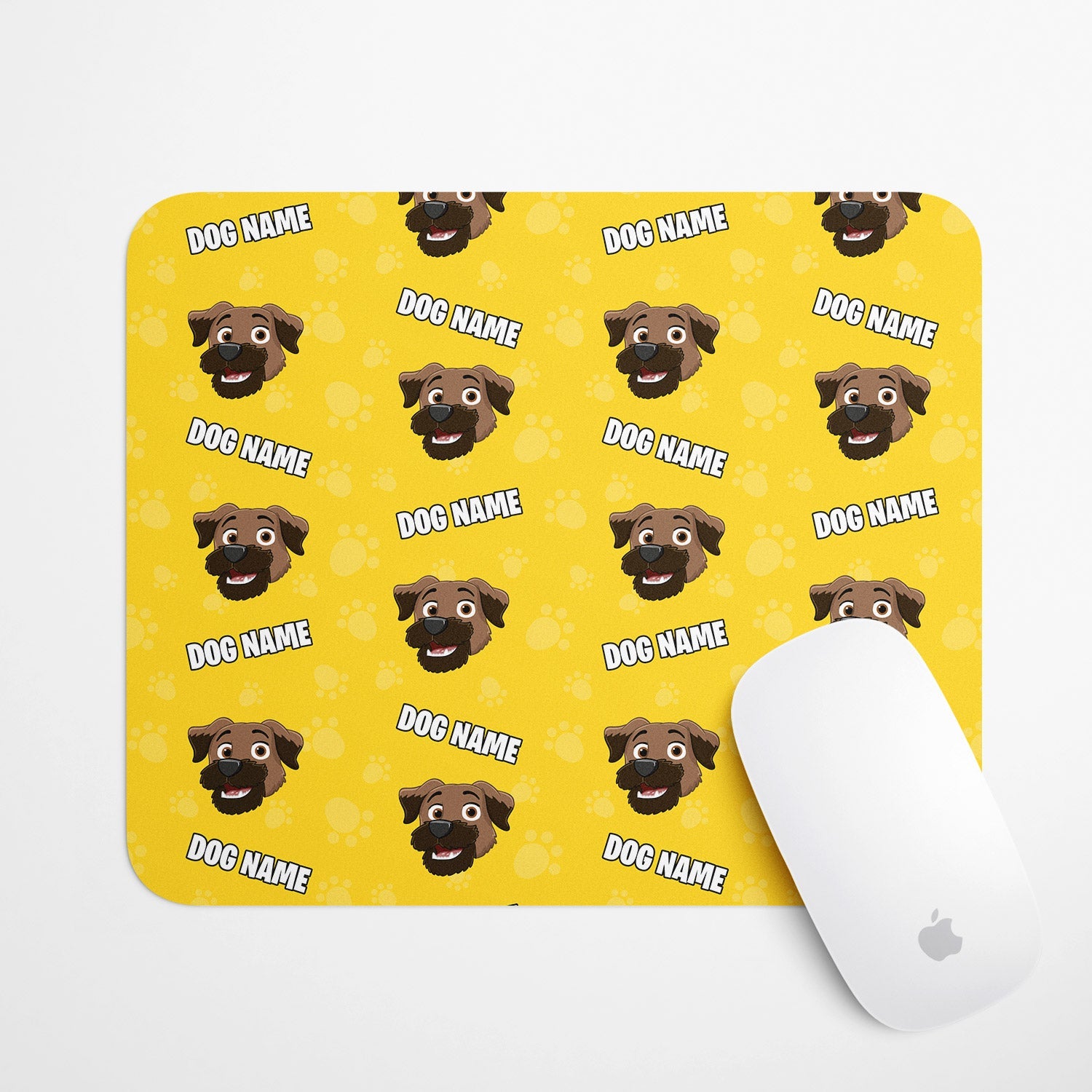 Your Cartoon Dog Personalized Mouse Pad