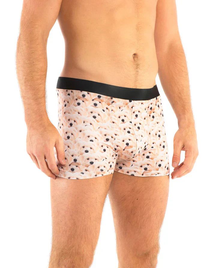 Dog Face Mash Personalized Boxers
