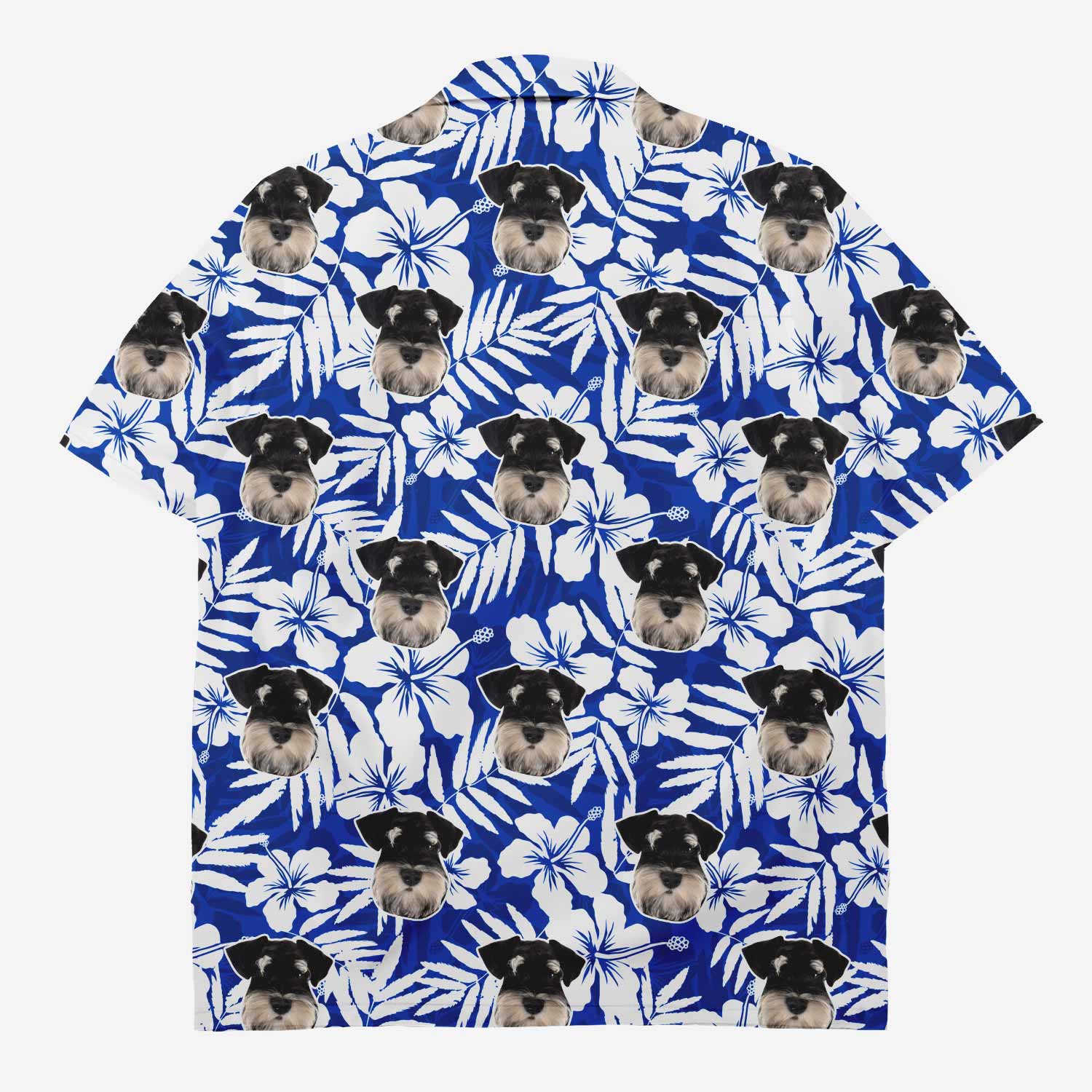 Your Dog Blue Custom Hawaiian Shirt