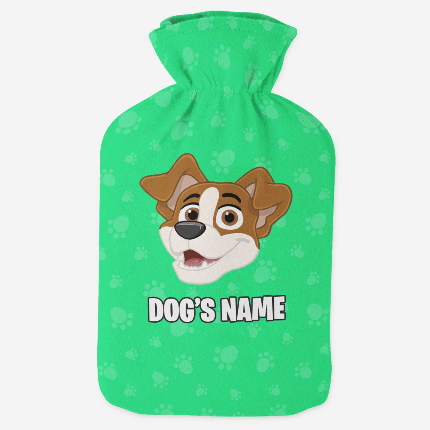 Your Dog Cartoon Personalized Hot Water Bottle