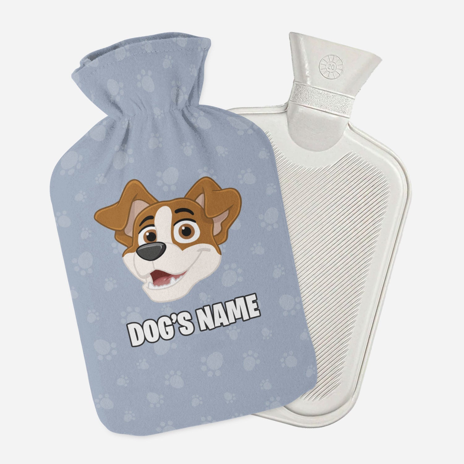 Your Dog Cartoon Personalized Hot Water Bottle