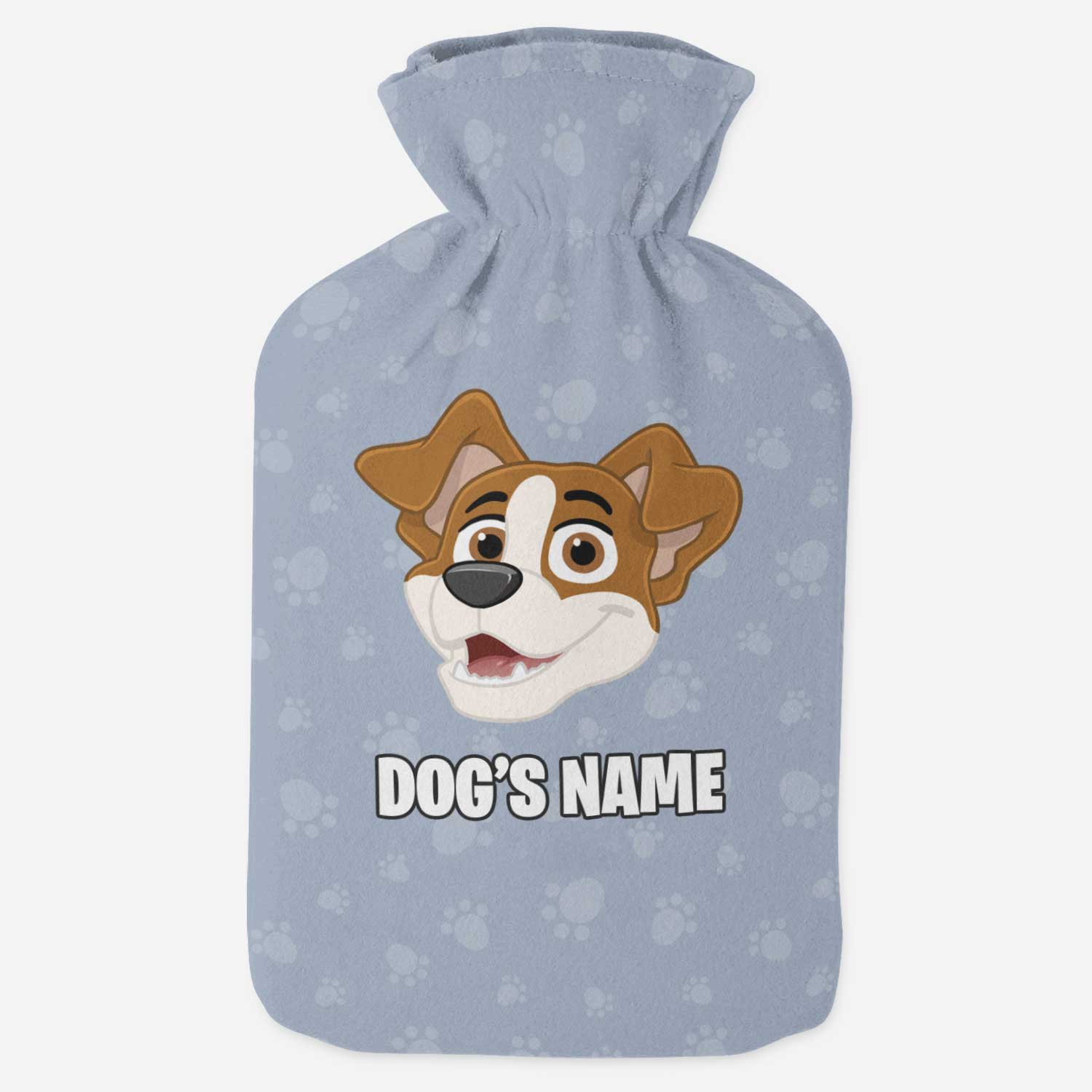 Your Dog Cartoon Personalized Hot Water Bottle