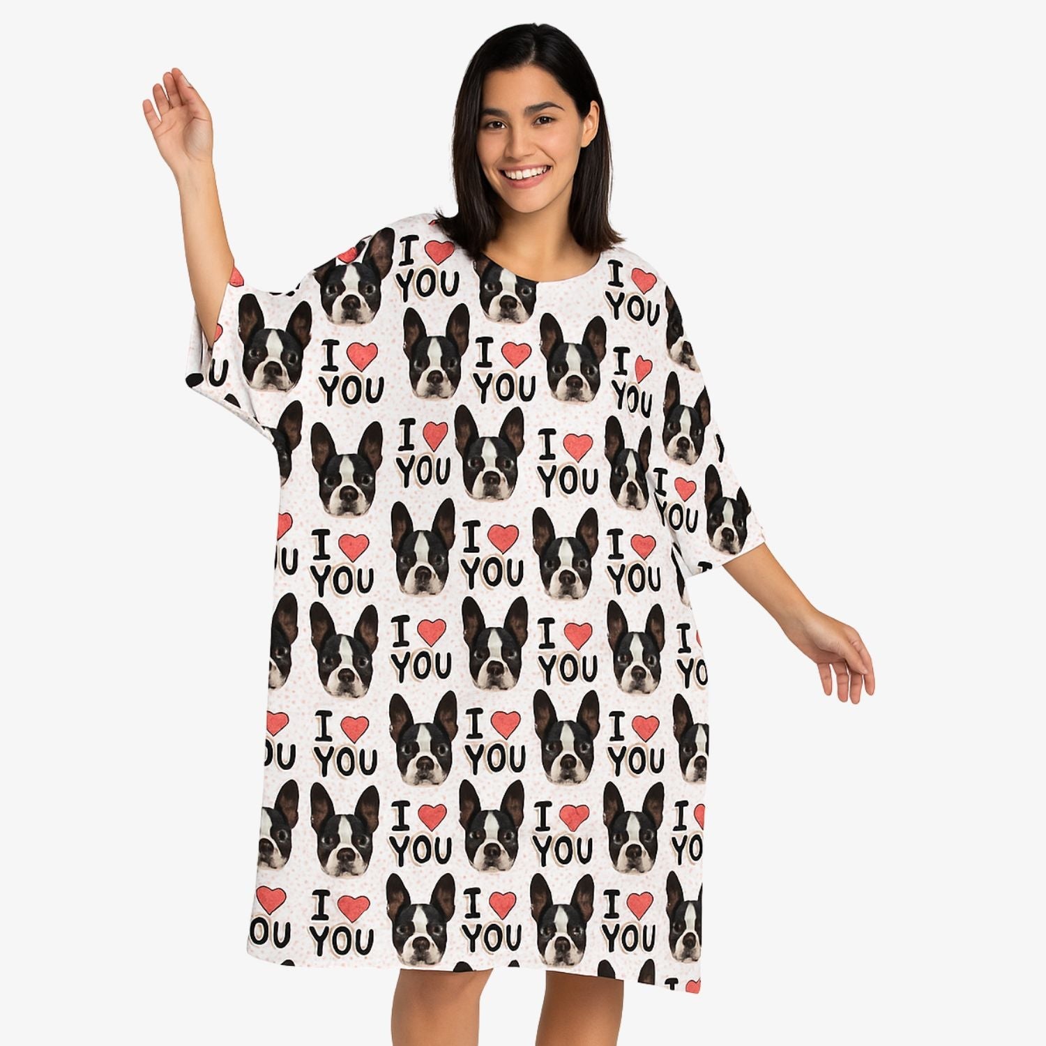 I Heart You Custom Sleep Tee