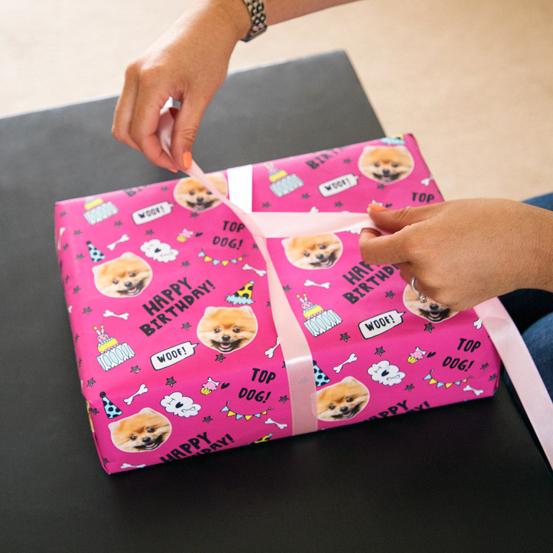 Dog Photo Wrapping Paper
