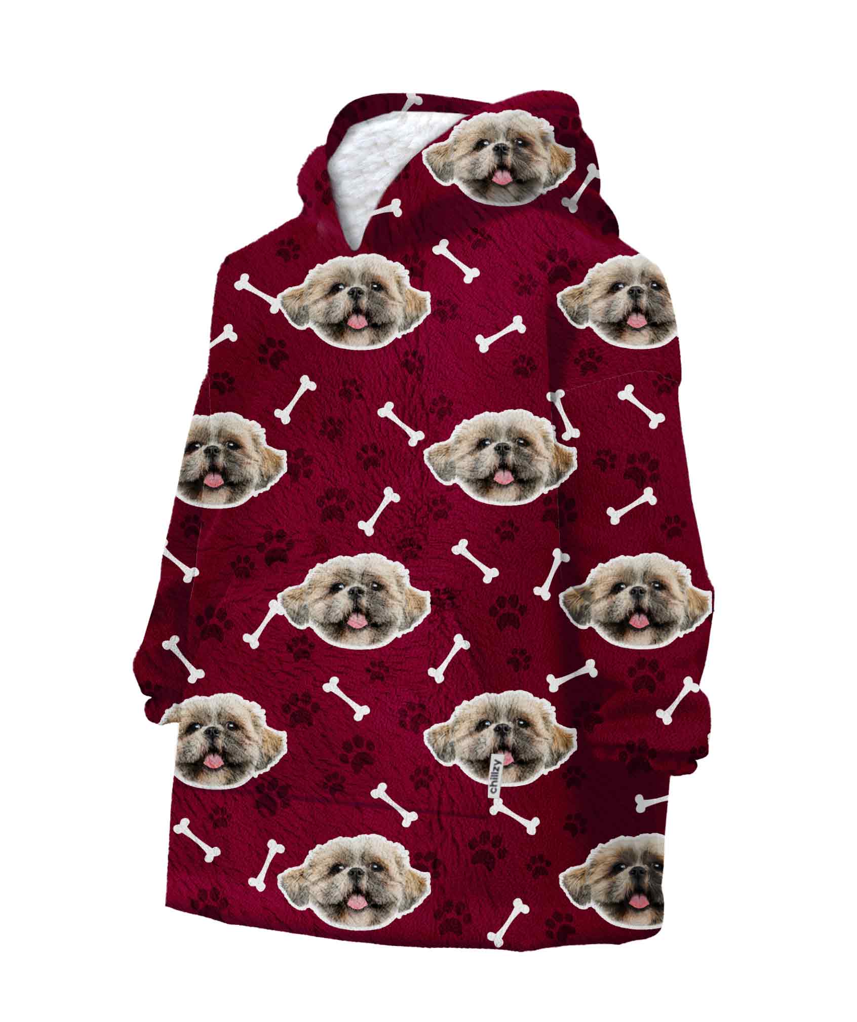 Your Dog Chillzy Kids Hoodie Blanket