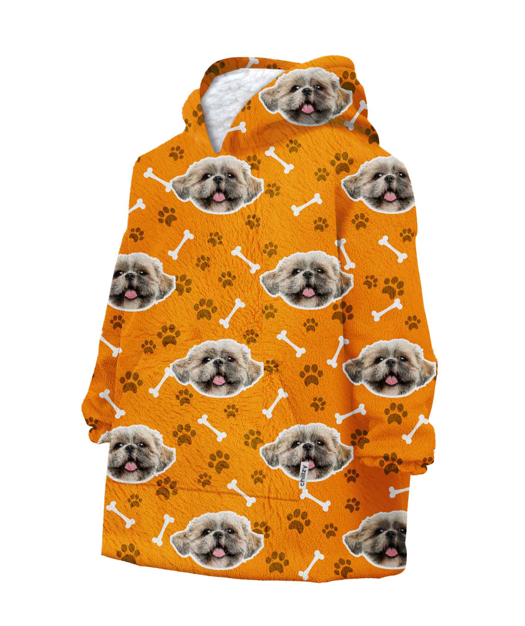 Your Dog Chillzy Kids Hoodie Blanket