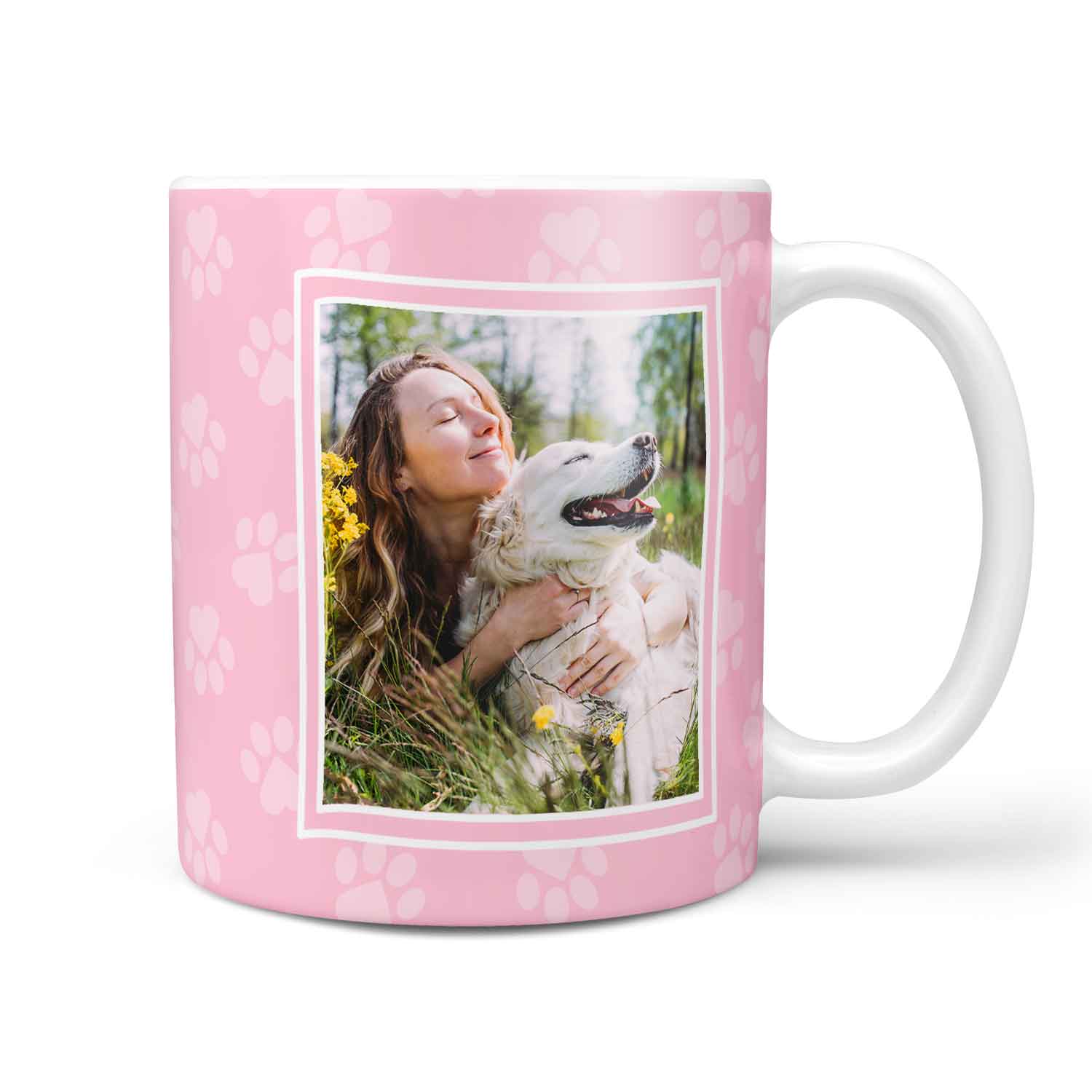Crazy Dog Lady Photo Frame Personalized Mug