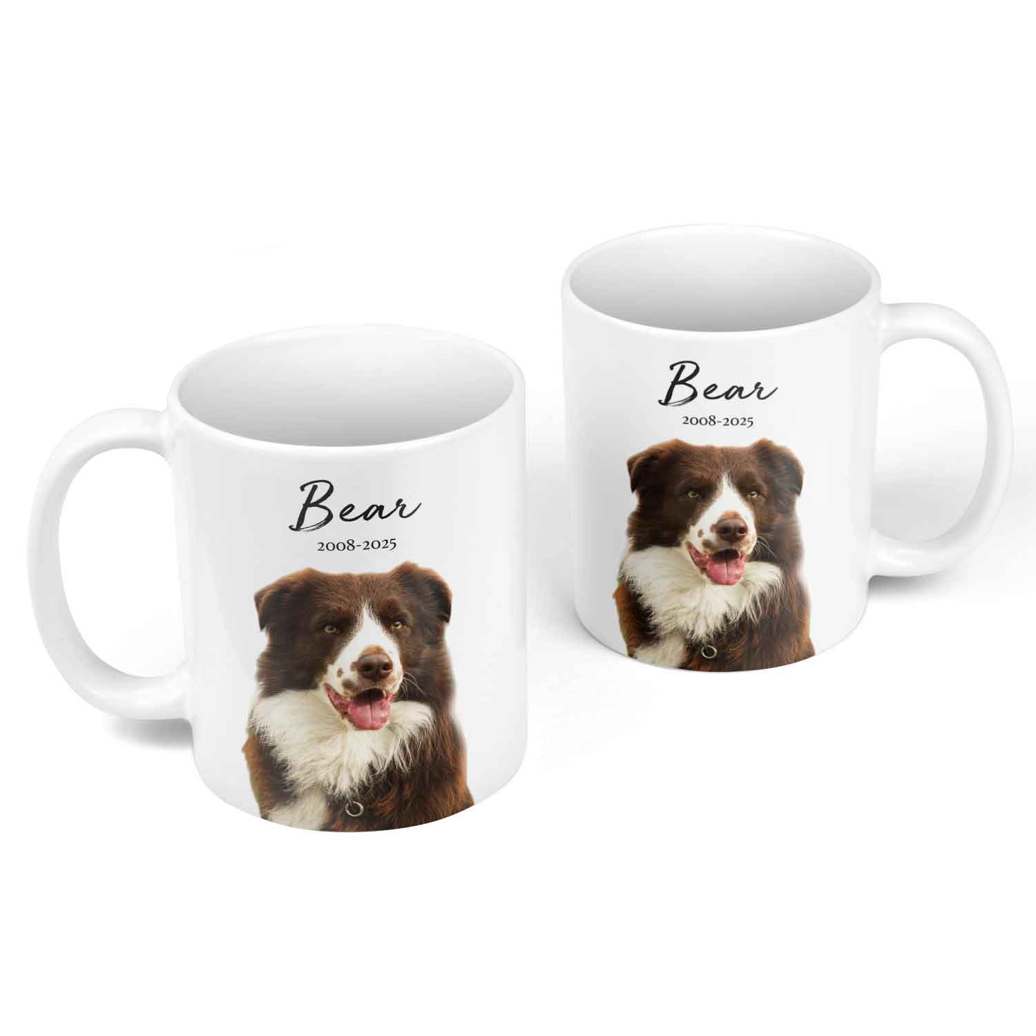 Your Dog (Name & Date) Personalized Memorial Mug