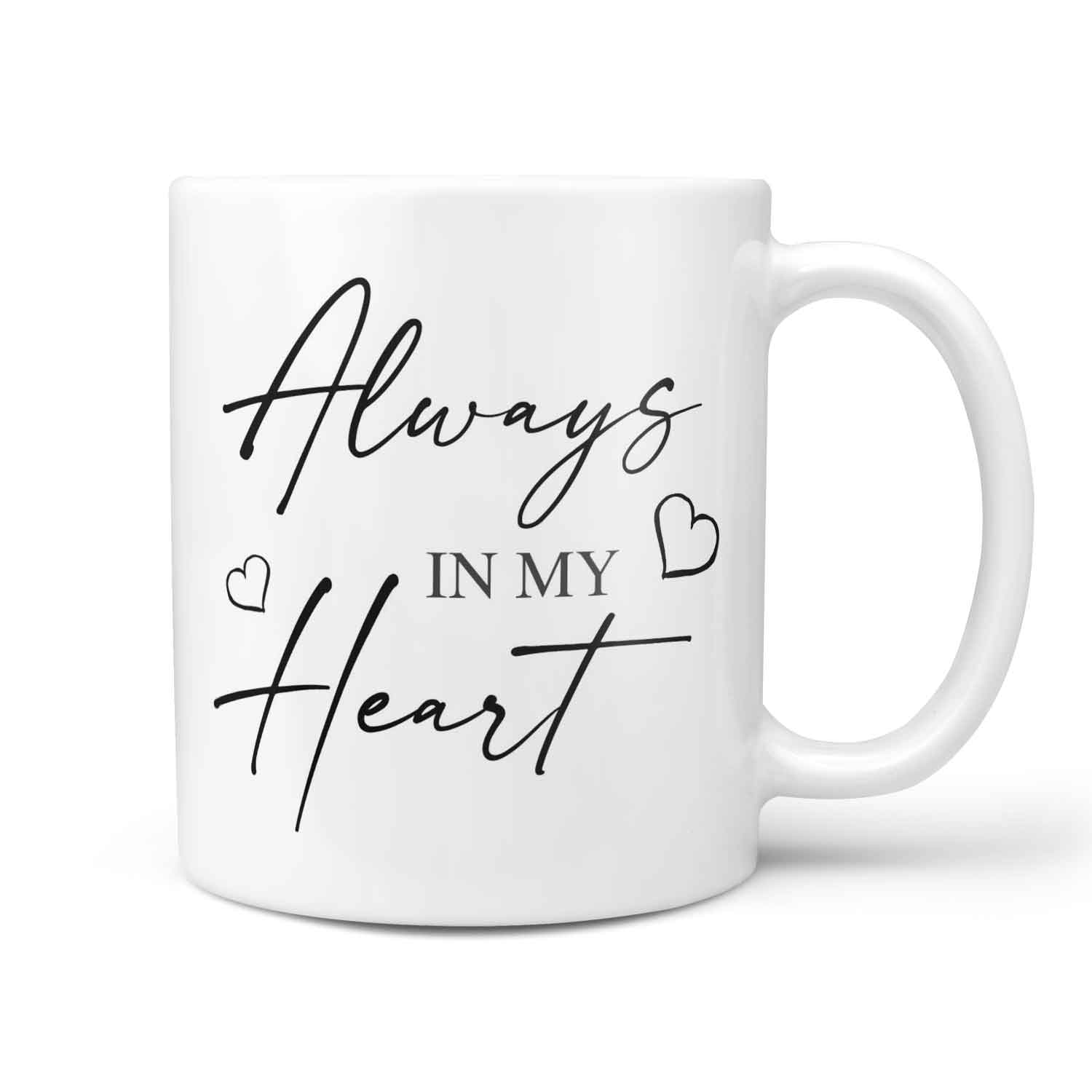 Always In My Heart Dog Photo Memorial Mug