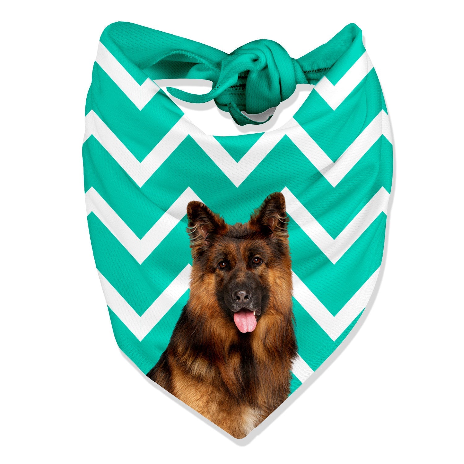 Zigzag Personalized Dog Bandana