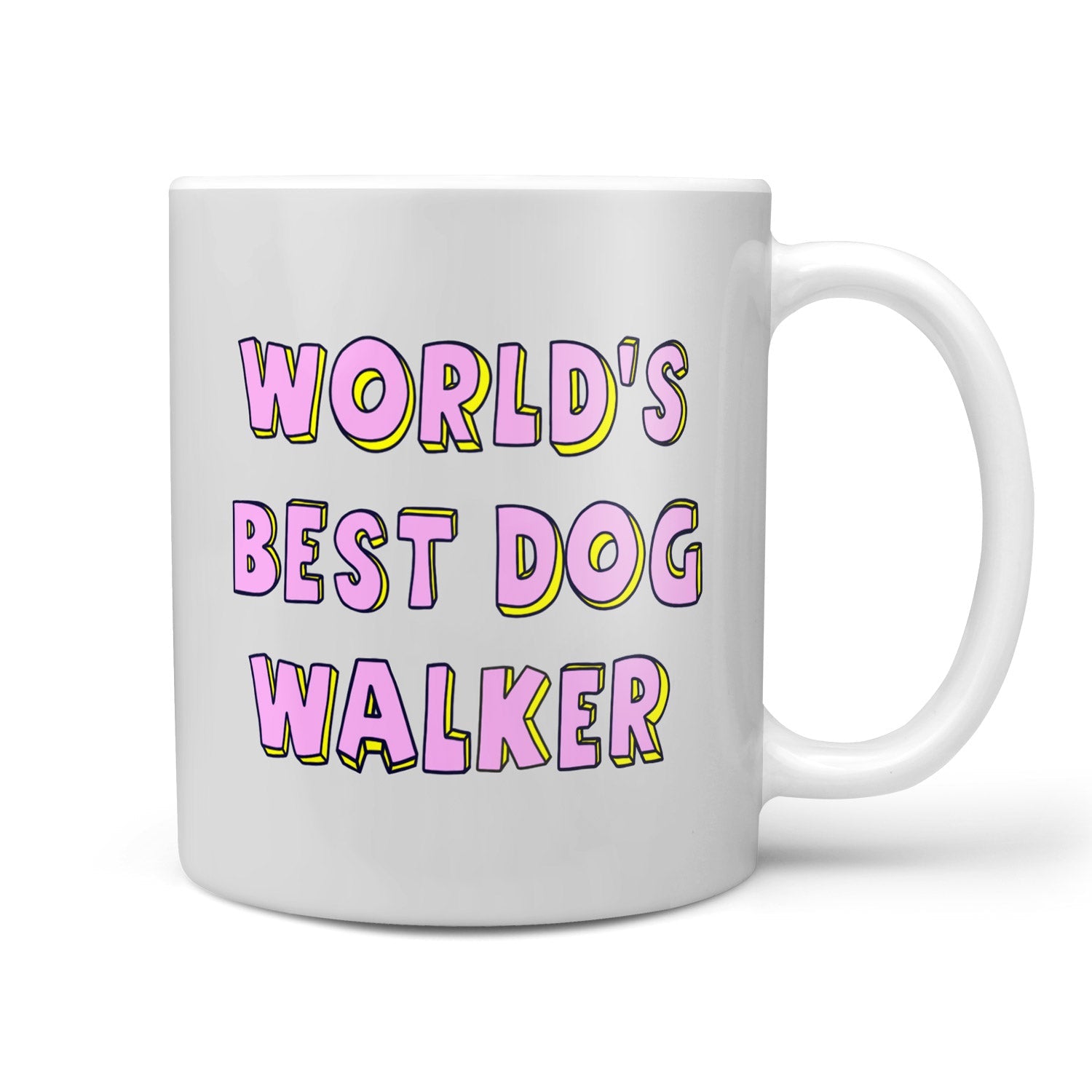 World's Best Dog Walker Photo Frame Personalized Dog Mug