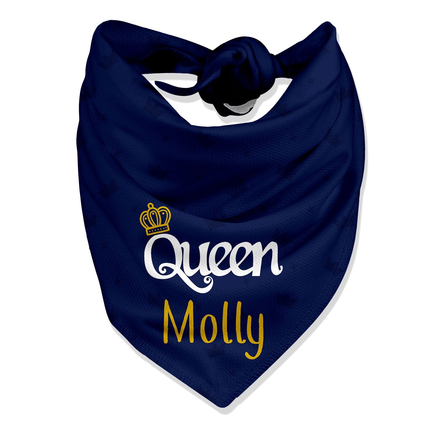 Queen Personalized Dog Bandana