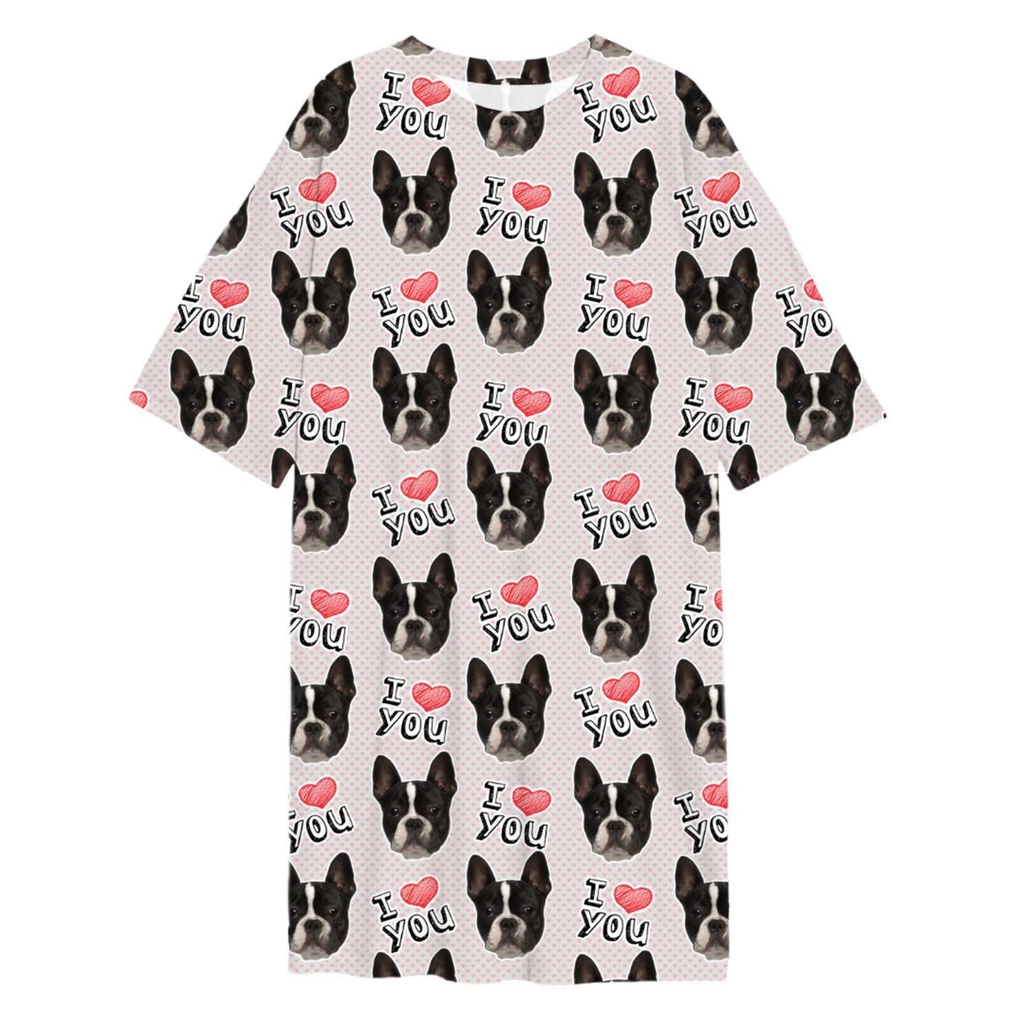 I Heart You Custom Sleep Tee