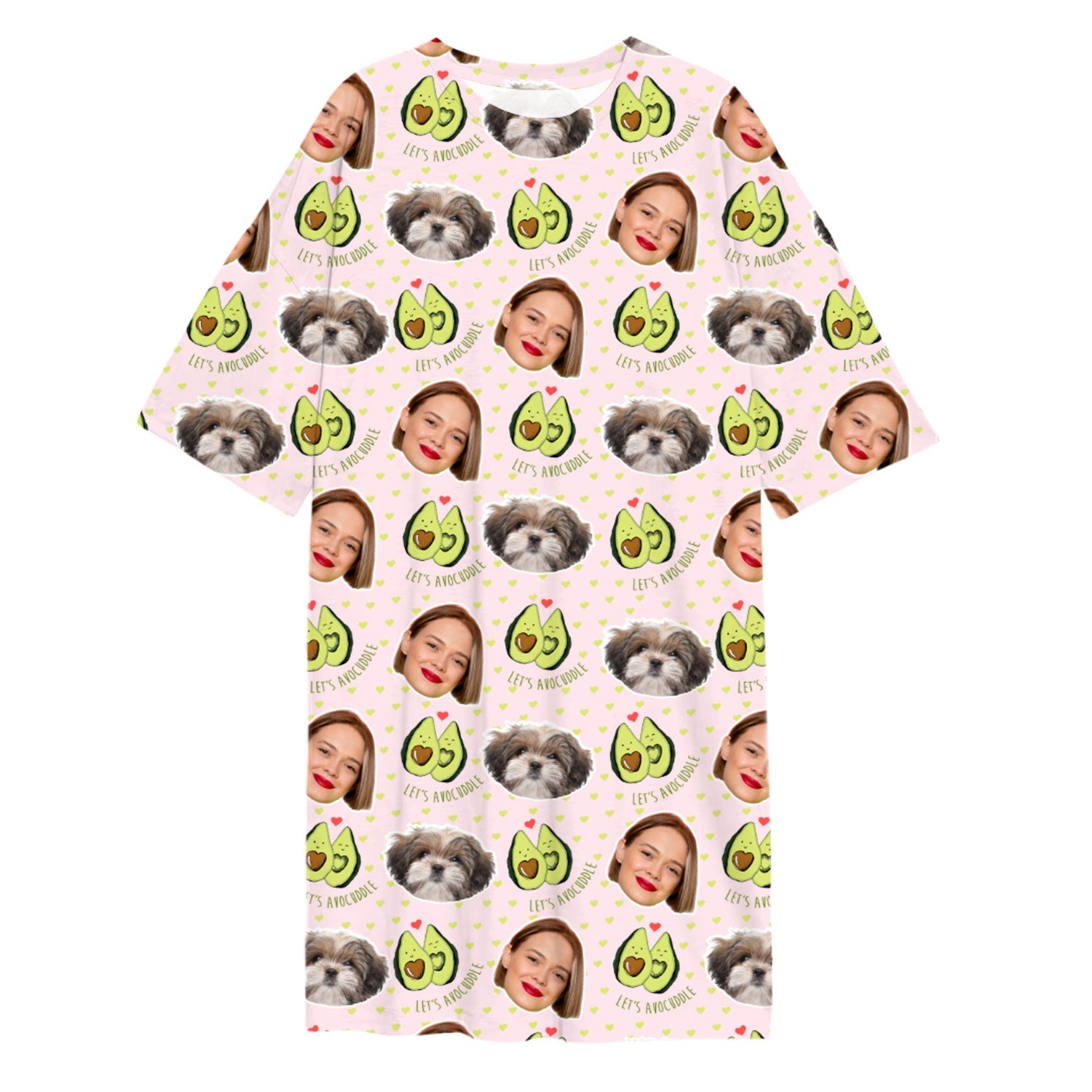 Lets Avocuddle Custom Sleep Tee