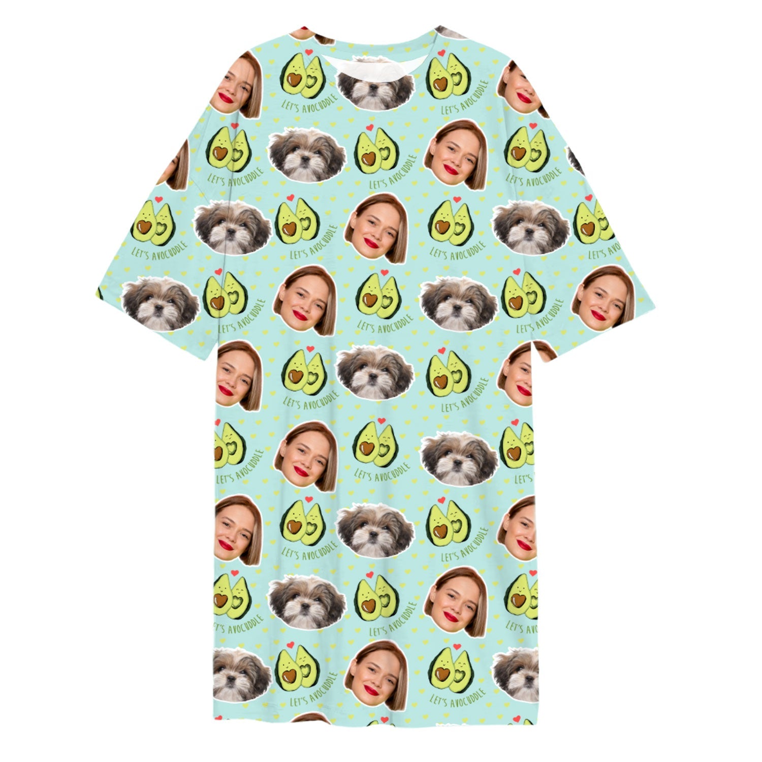 Lets Avocuddle Custom Sleep Tee