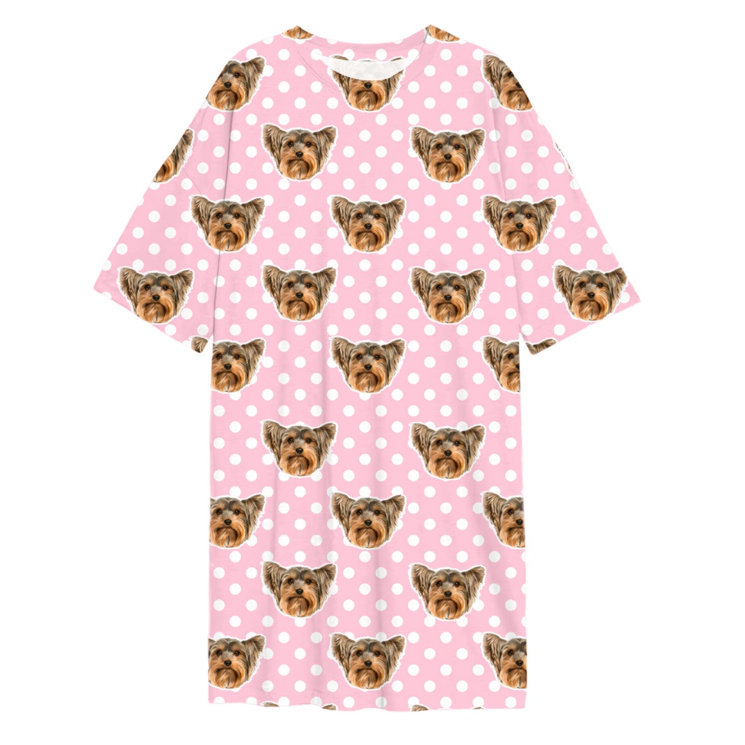 Polka Dot Custom Sleep Tee