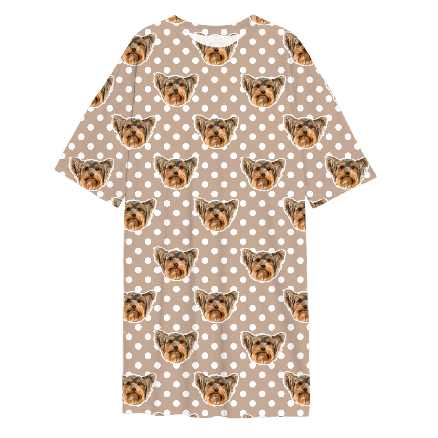 Polka Dot Custom Sleep Tee