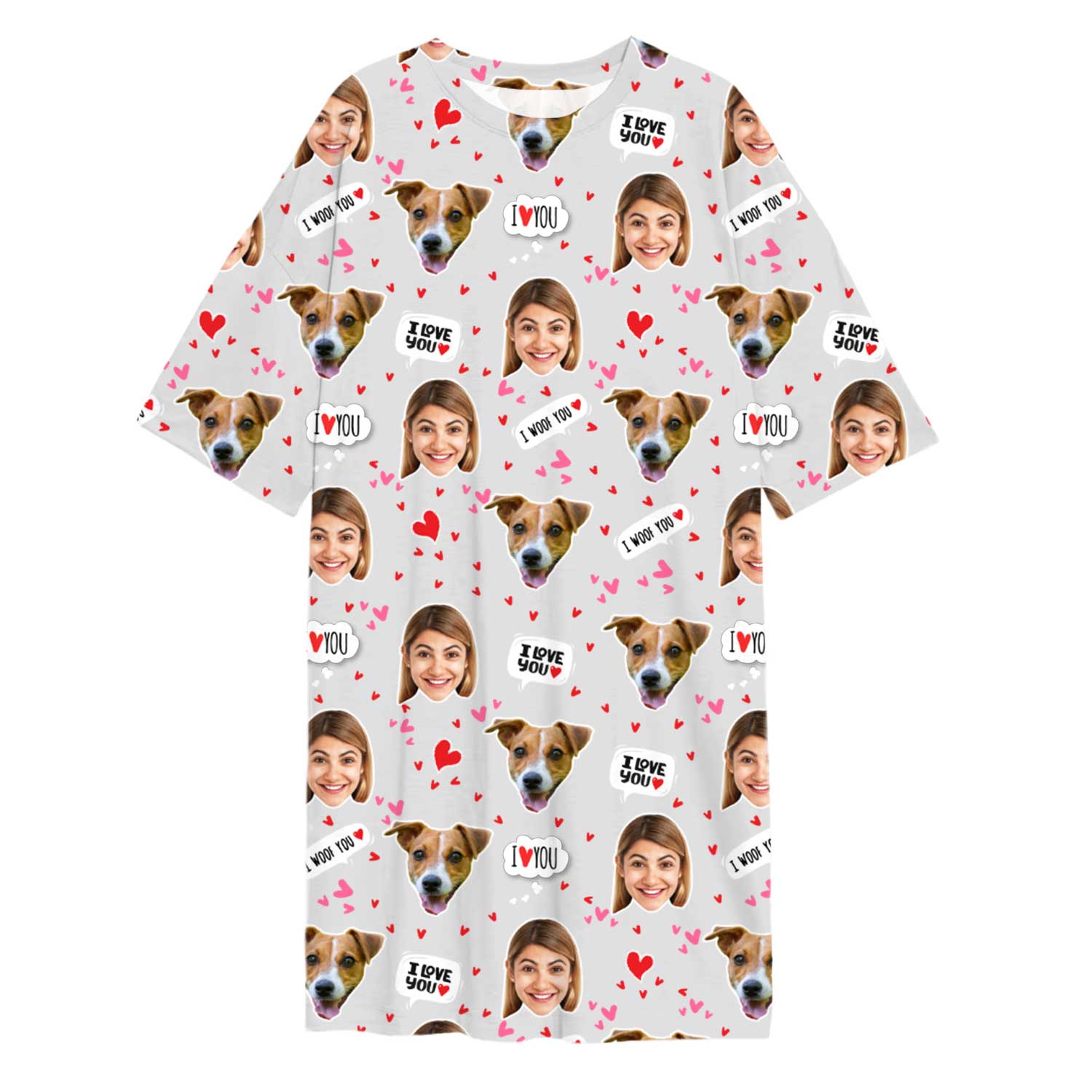 I Woof You Custom Sleep Tee