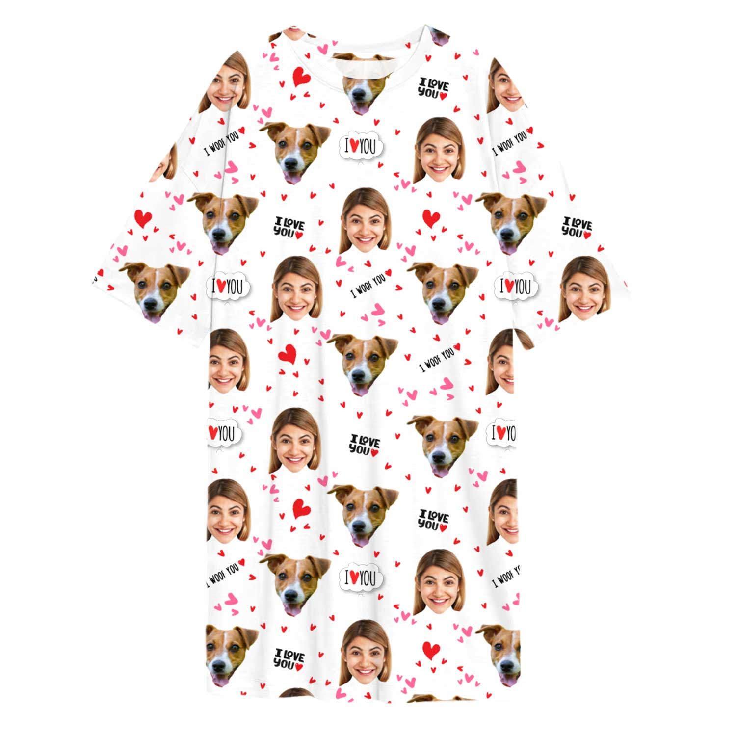 I Woof You Custom Sleep Tee