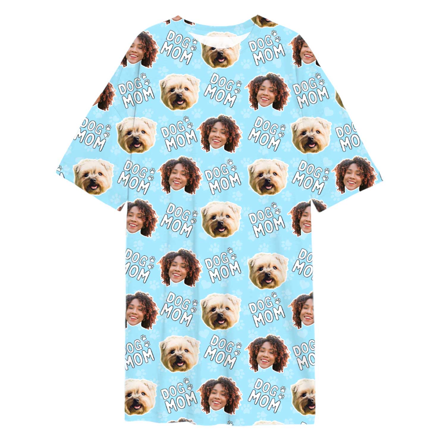 Dog Mom Custom Sleep Tee