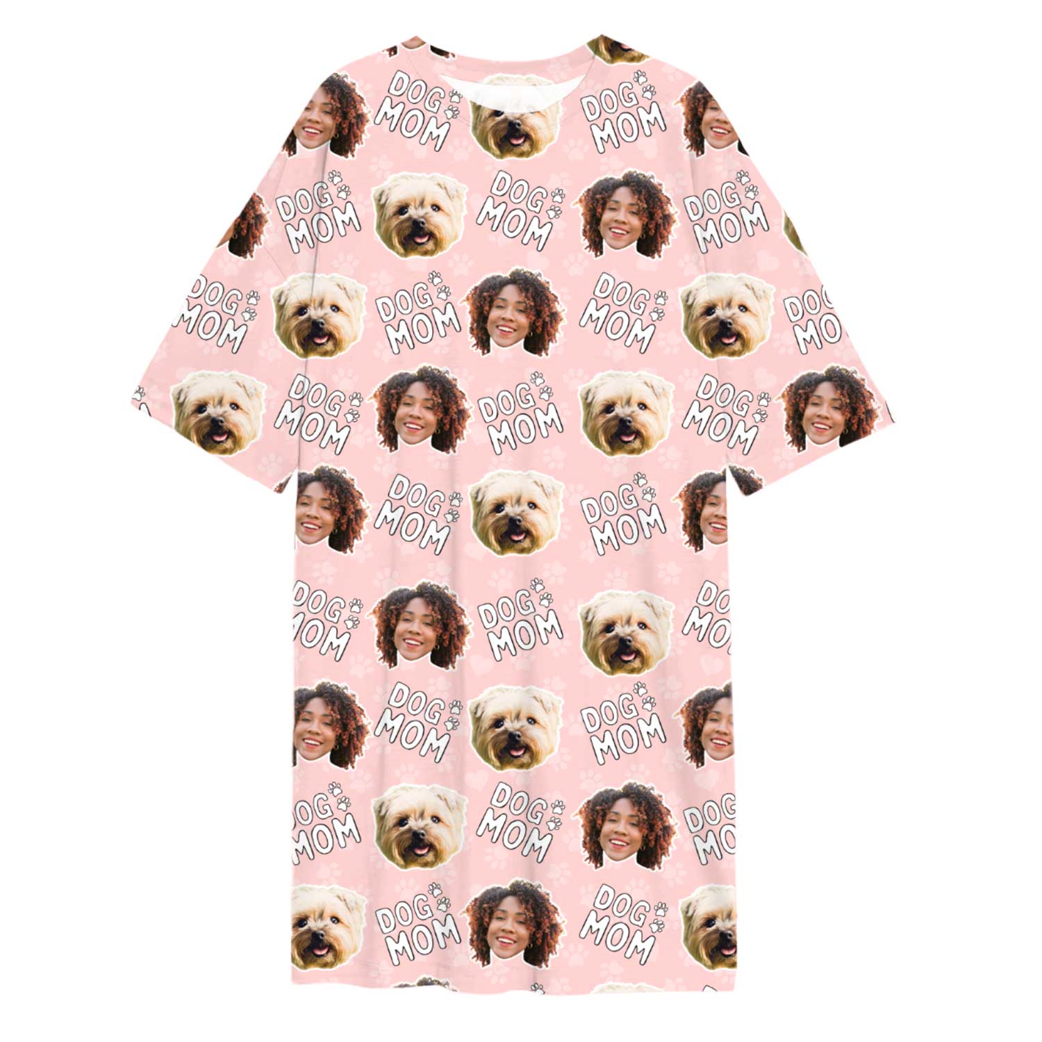 Dog Mom Custom Sleep Tee