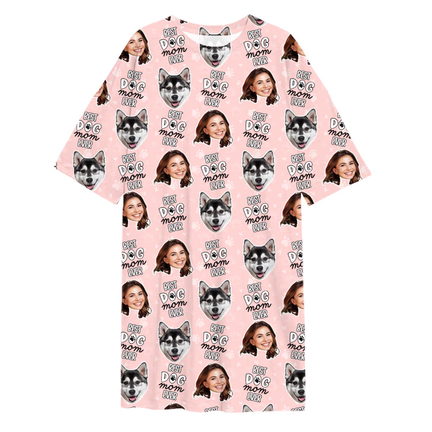 Best Dog Mom Ever Custom Sleep Tee