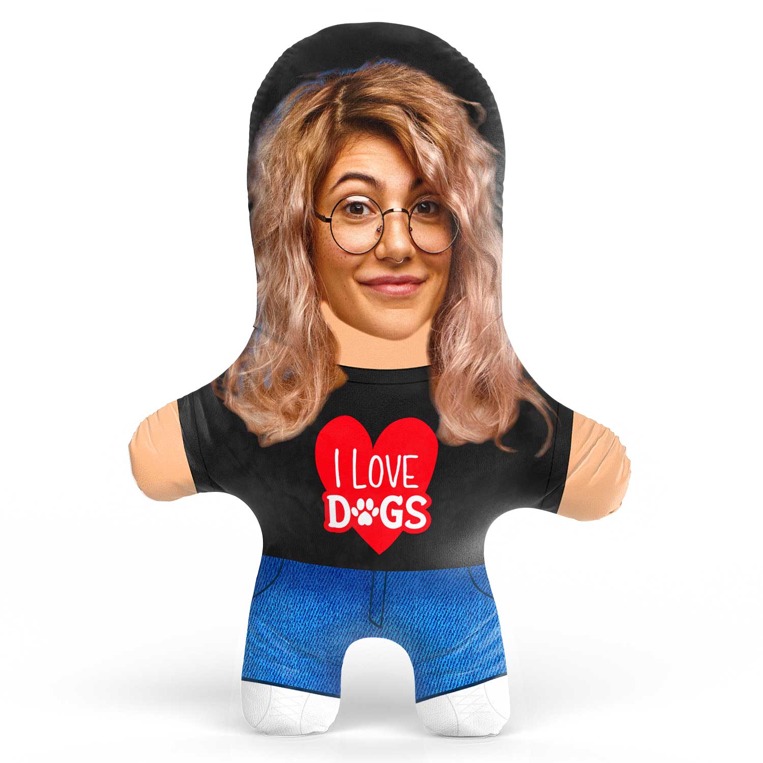 I Love Dogs Dog Teddy Bear