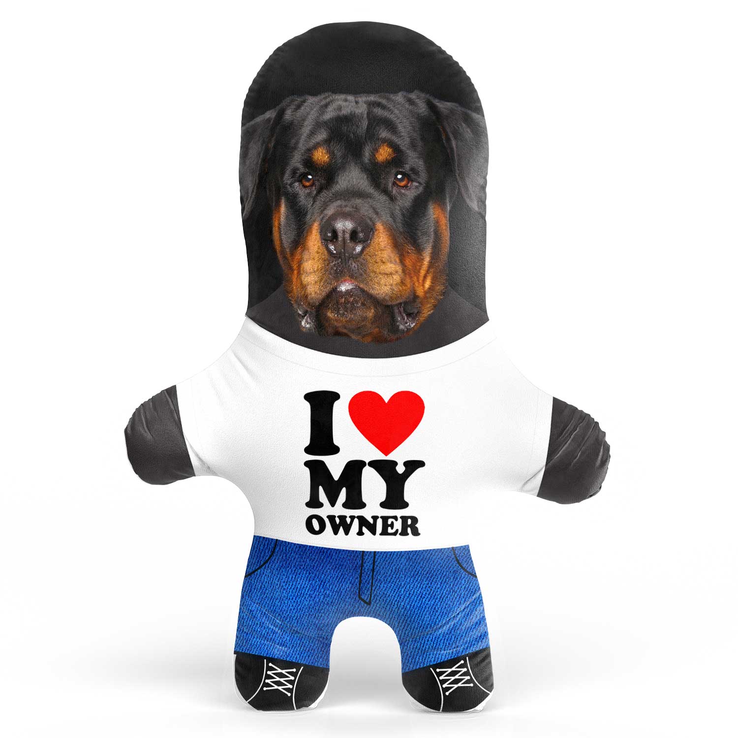 I Heart My Owner Dog Teddy Bear