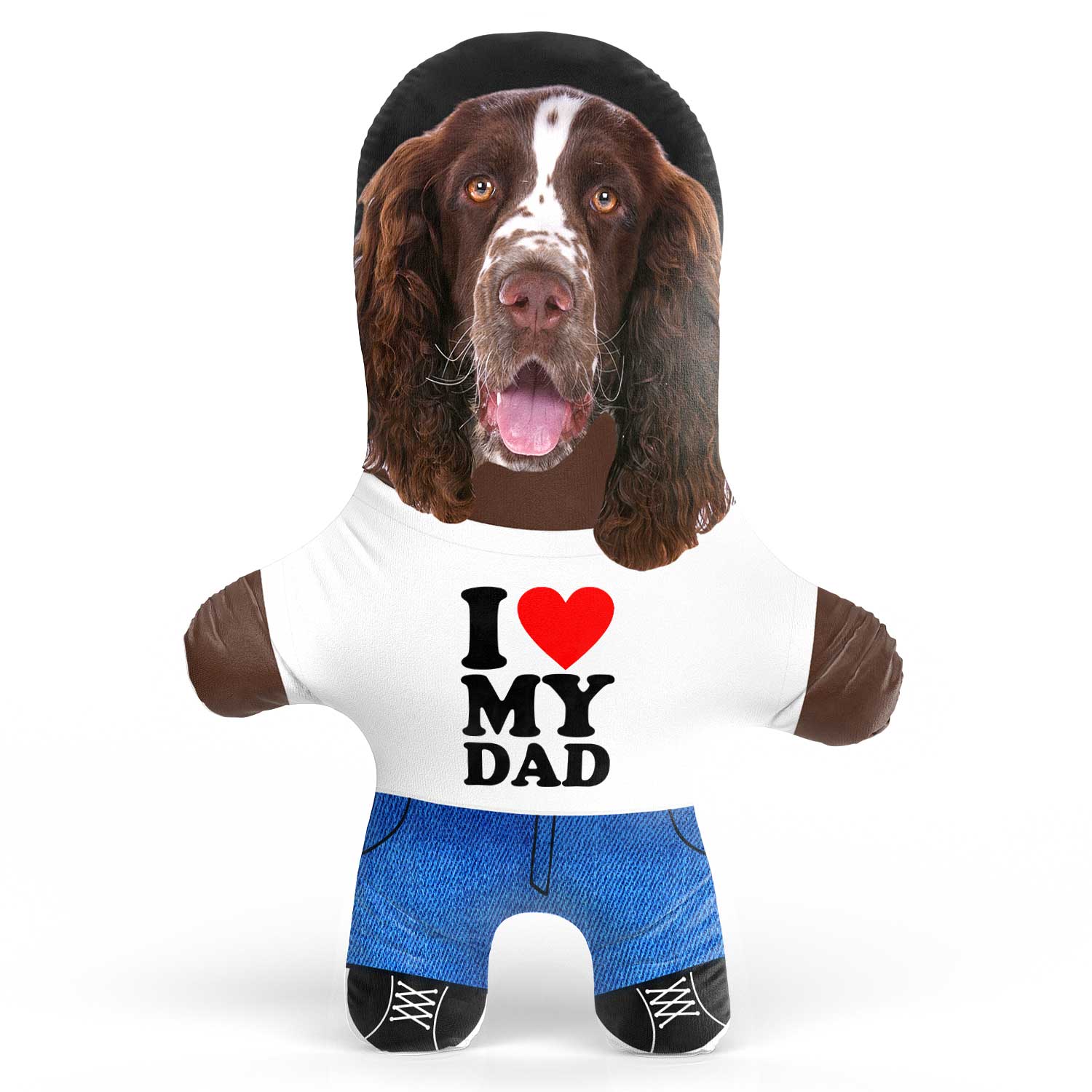 I Heart My Dad Dog Teddy Bear