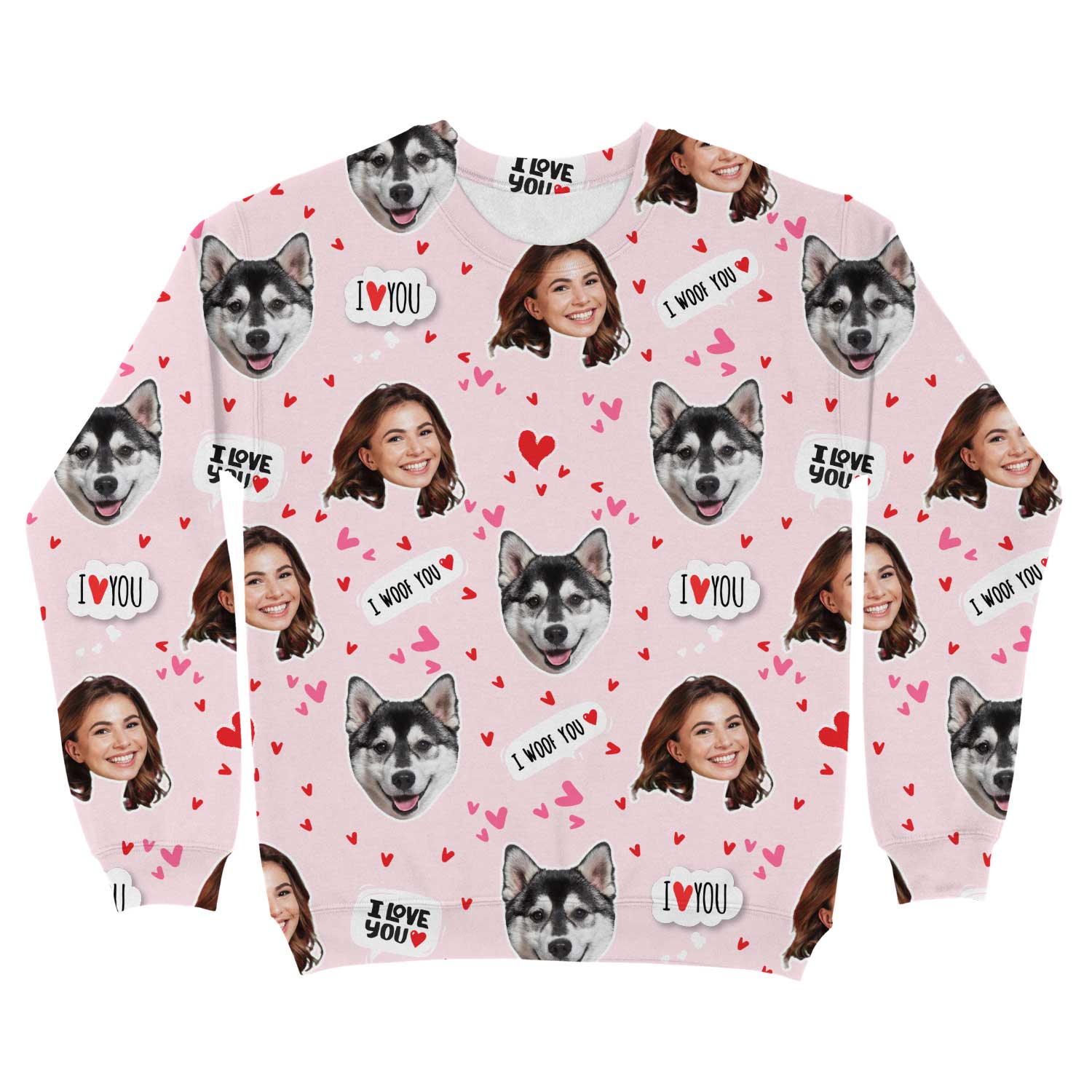 I Woof You Personalized Sweatshirt