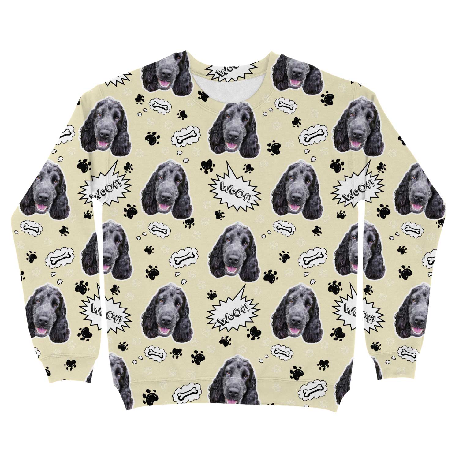 Woof Dog Personalized Sweatshirt